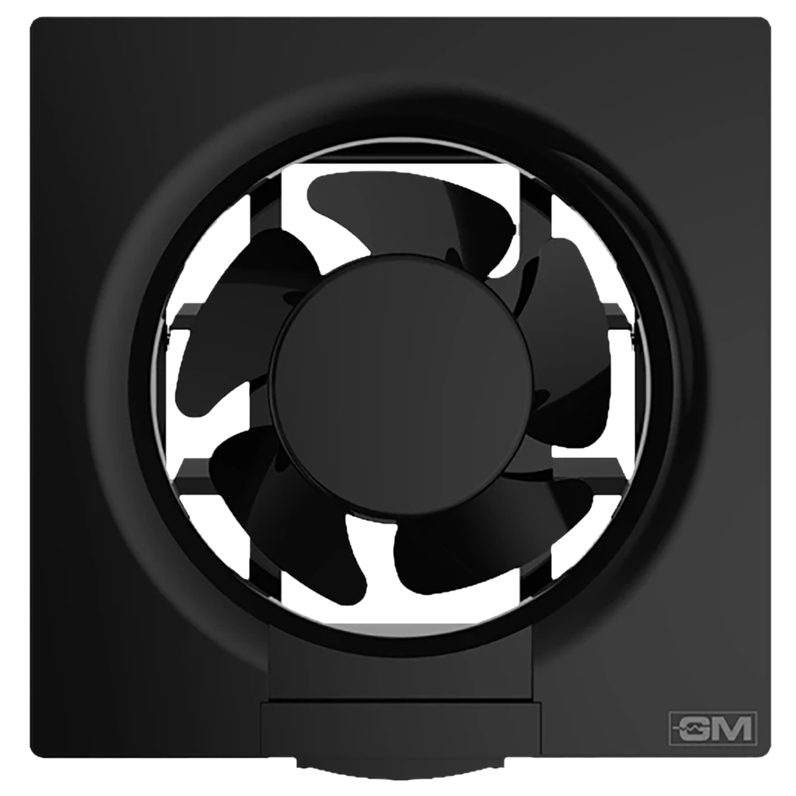 GM Eco Air 150mm Exhaust Fan (Low Noise Operation, Black)