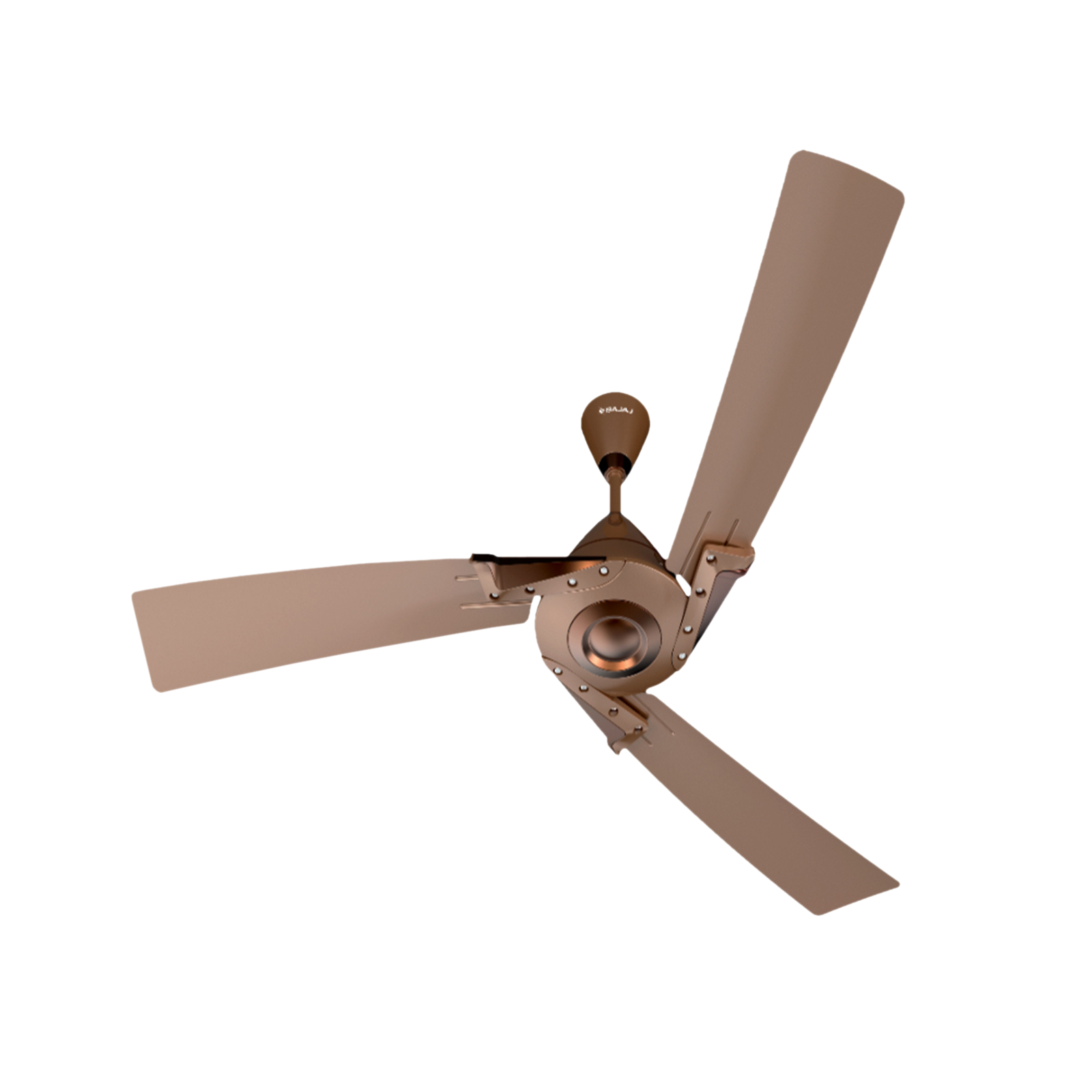

BAJAJ Euro Prime 1 Star 1200mm 3 Blade Anti Bacterial Ceiling Fan (Dual Tone Trims, Brown & Bronze)