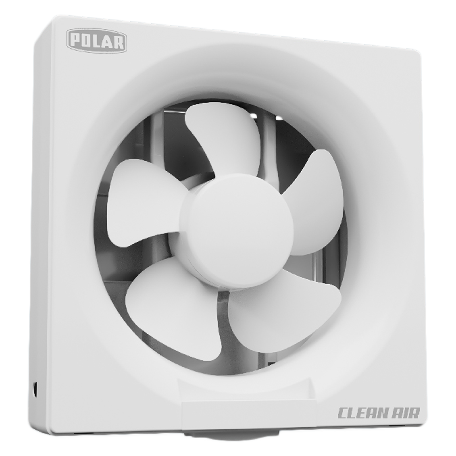 POLAR Clean Air Passion 150mm Exhaust Fan (Noiseless Operation, White)