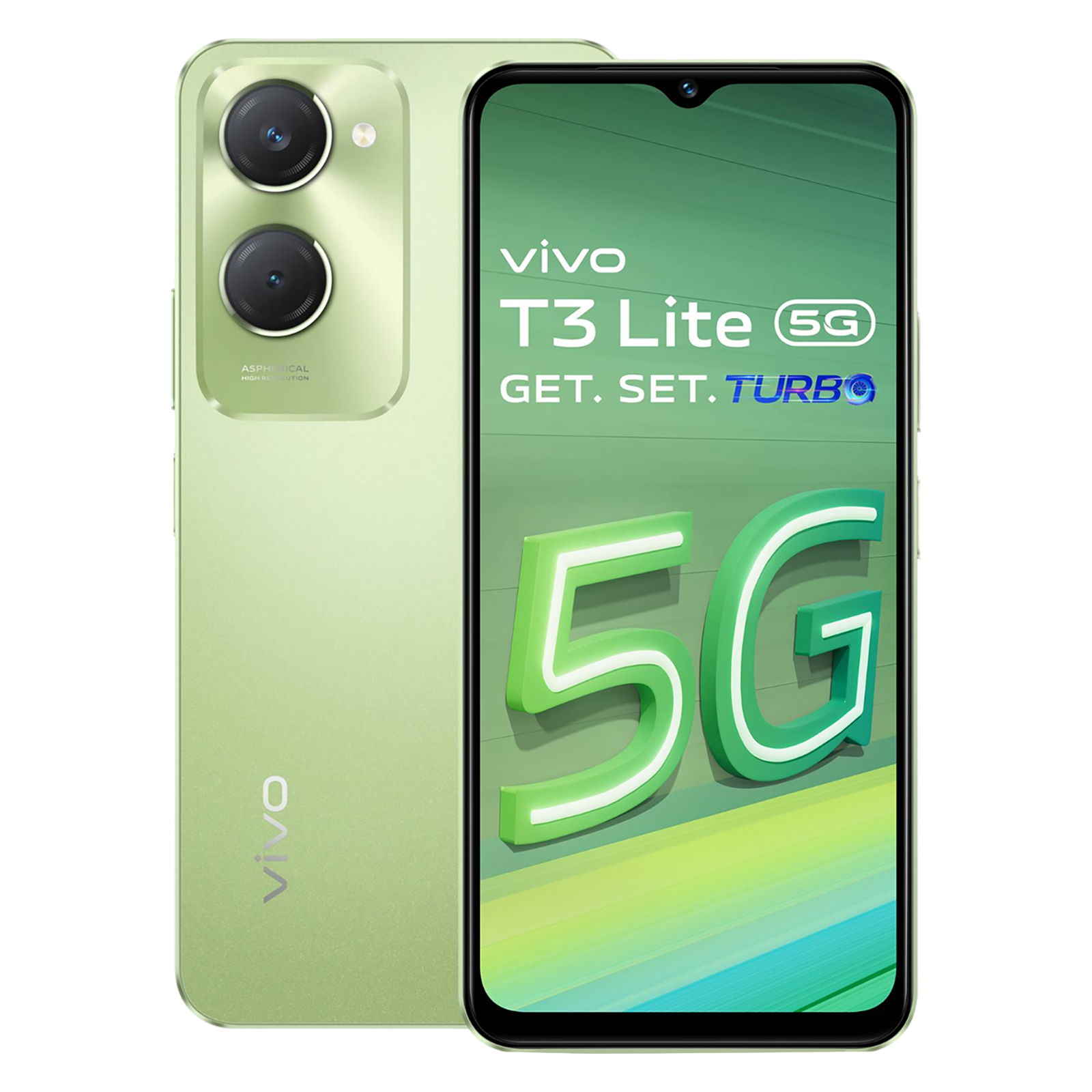 vivo T3 Lite 5G (6GB RAM, 128GB, Vibrant Green)