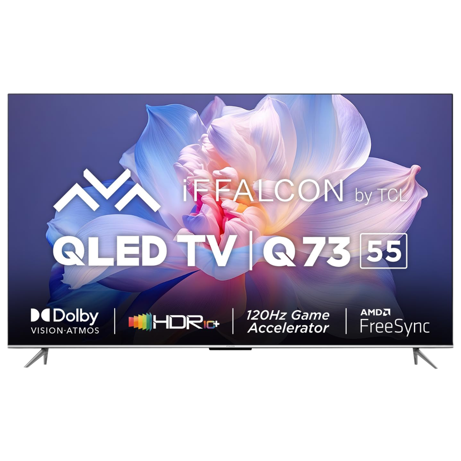 iFFALCON Q73 139 cm (55 inch) 4K Ultra HD QLED Google TV with Dolby Audio (2023 model)