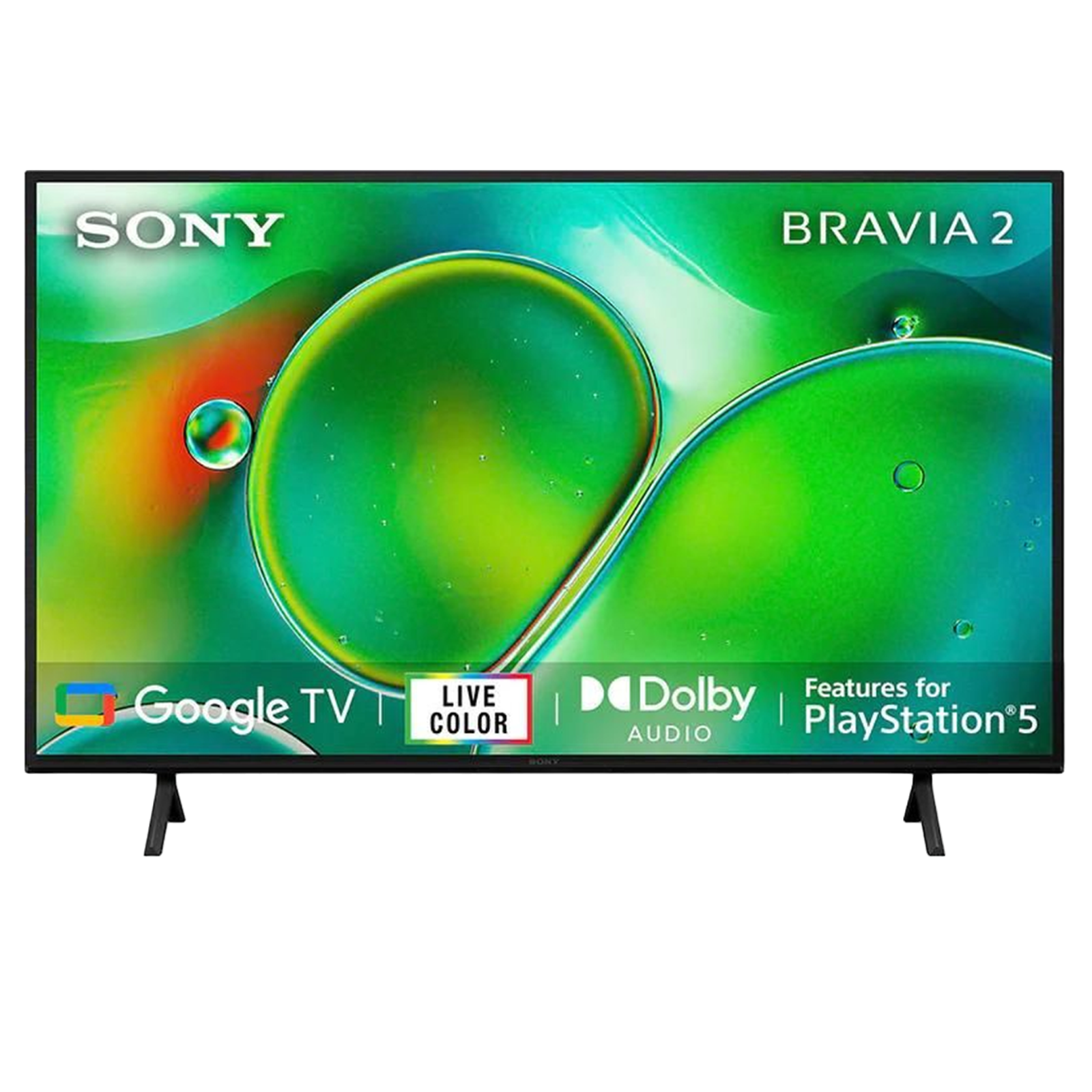 

SONY Bravia 2 109 cm (43 inch) 4K Ultra HD LED Google TV with Dolby Audio (2024 Model), Black