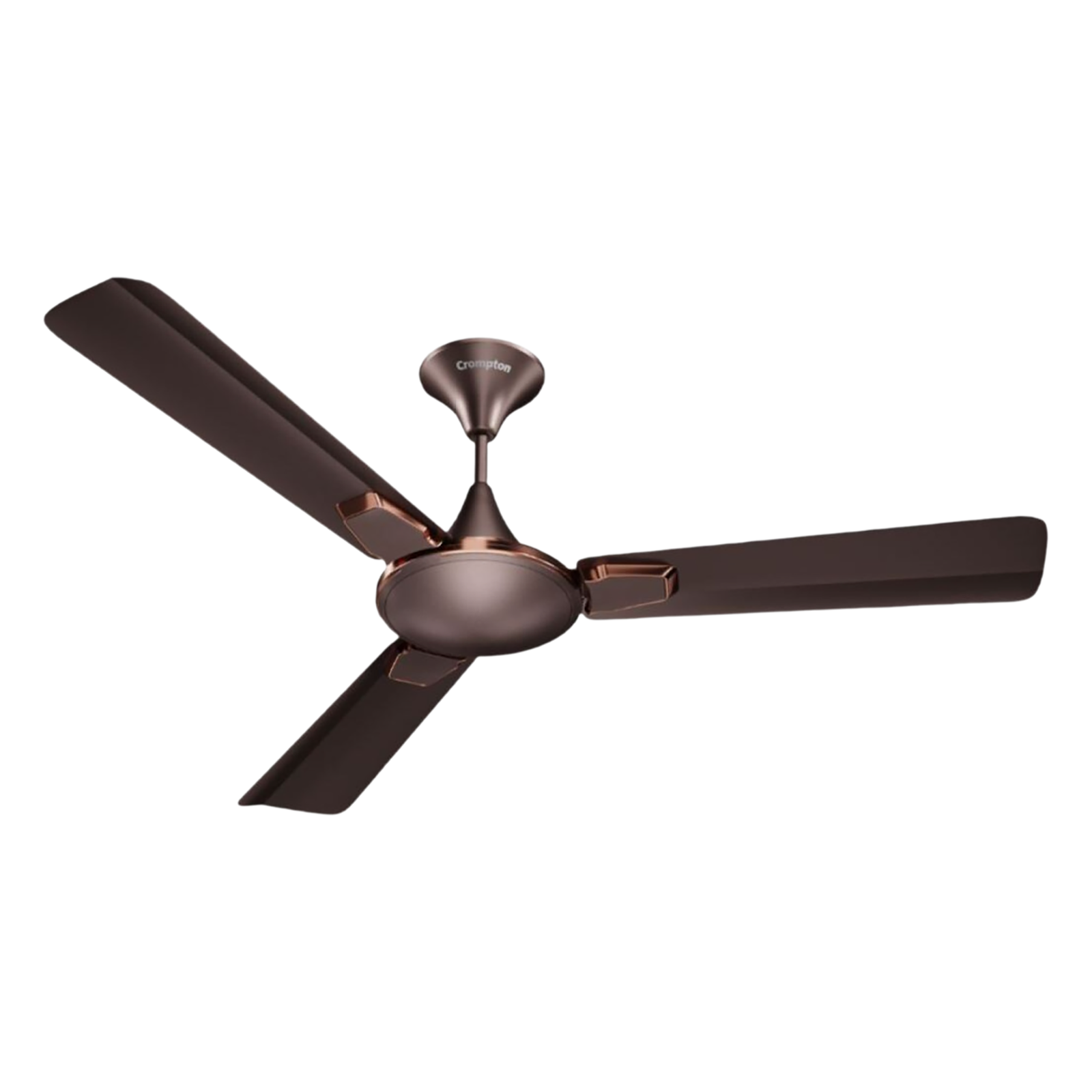 

Crompton Aura2 Prime 1 Star 1200mm 3 Blade Copper Motor Ceiling Fan (Duratech Technology, Irish Coffee)