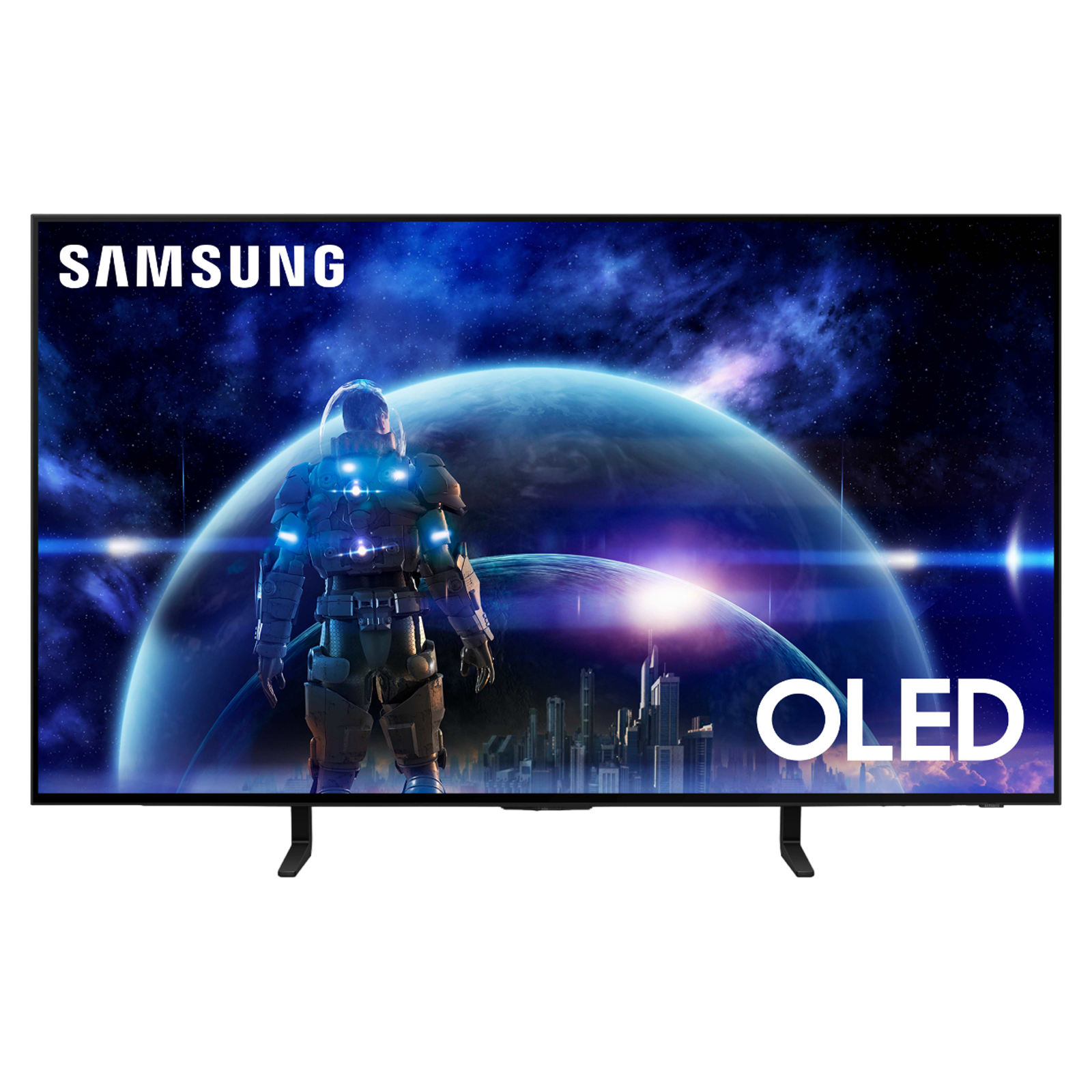 SAMSUNG S90D 121 cm (48 inch) OLED 4K Ultra HD Tizen TV with NQ4 AI Gen2 Processor (2024 model)