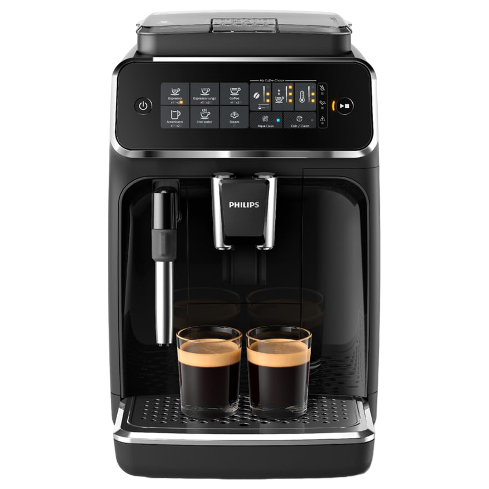 PHILIPS EP3221/40 1500 Watt  Automatic Espresso, Americano & Lungo Coffee Maker with Aroma Strength Settings (Black)