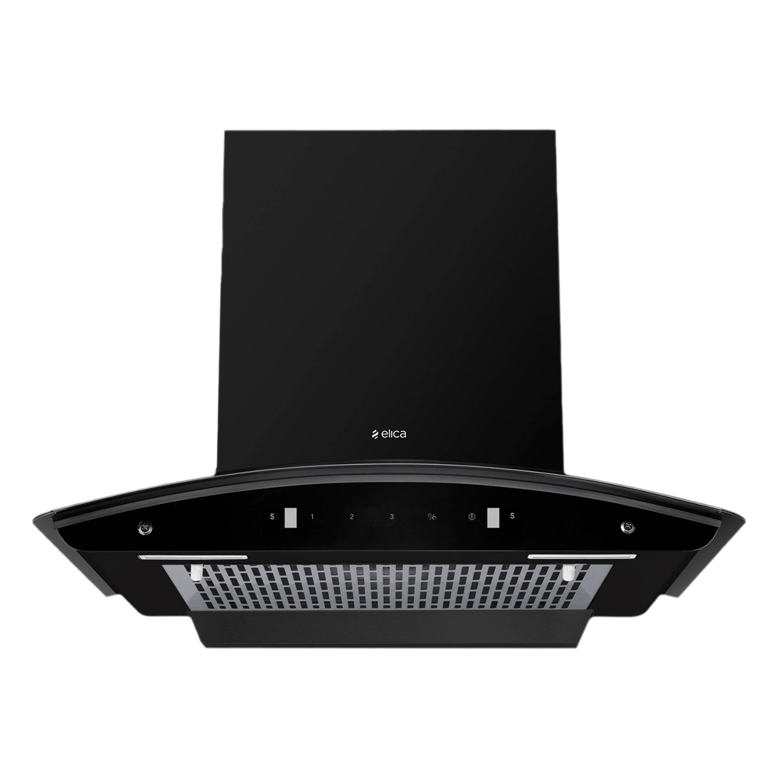 

elica FL 600 SLIM HAC MS NERO 60cm 1200m3/hr Ducted Auto Clean Wall Mounted Chimney with Touch Control Panel (Black)