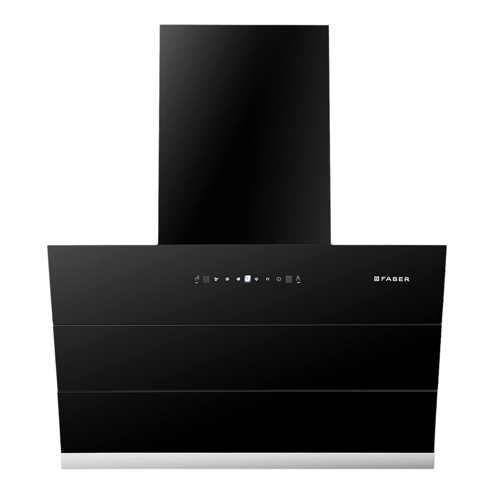 

FABER ZENITH FL SC AC BK 75cm 1350m3/hr Ducted Auto Clean Wall Mounted Chimney with Touch Control Panel (Black)