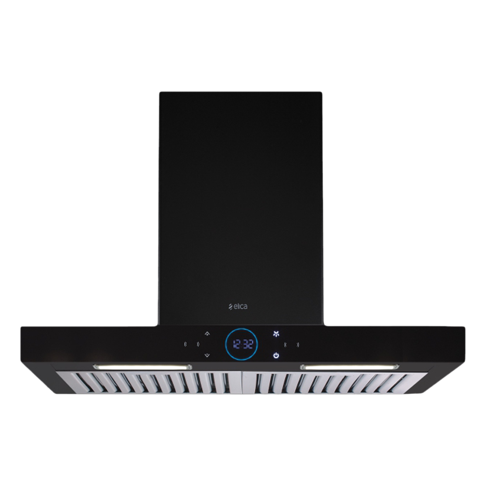 

elica ISMART SPOT H6 BF LTW 60 NERO 60cm Ductless Wall Mounted Chimney with Touch Control Panel (Black)