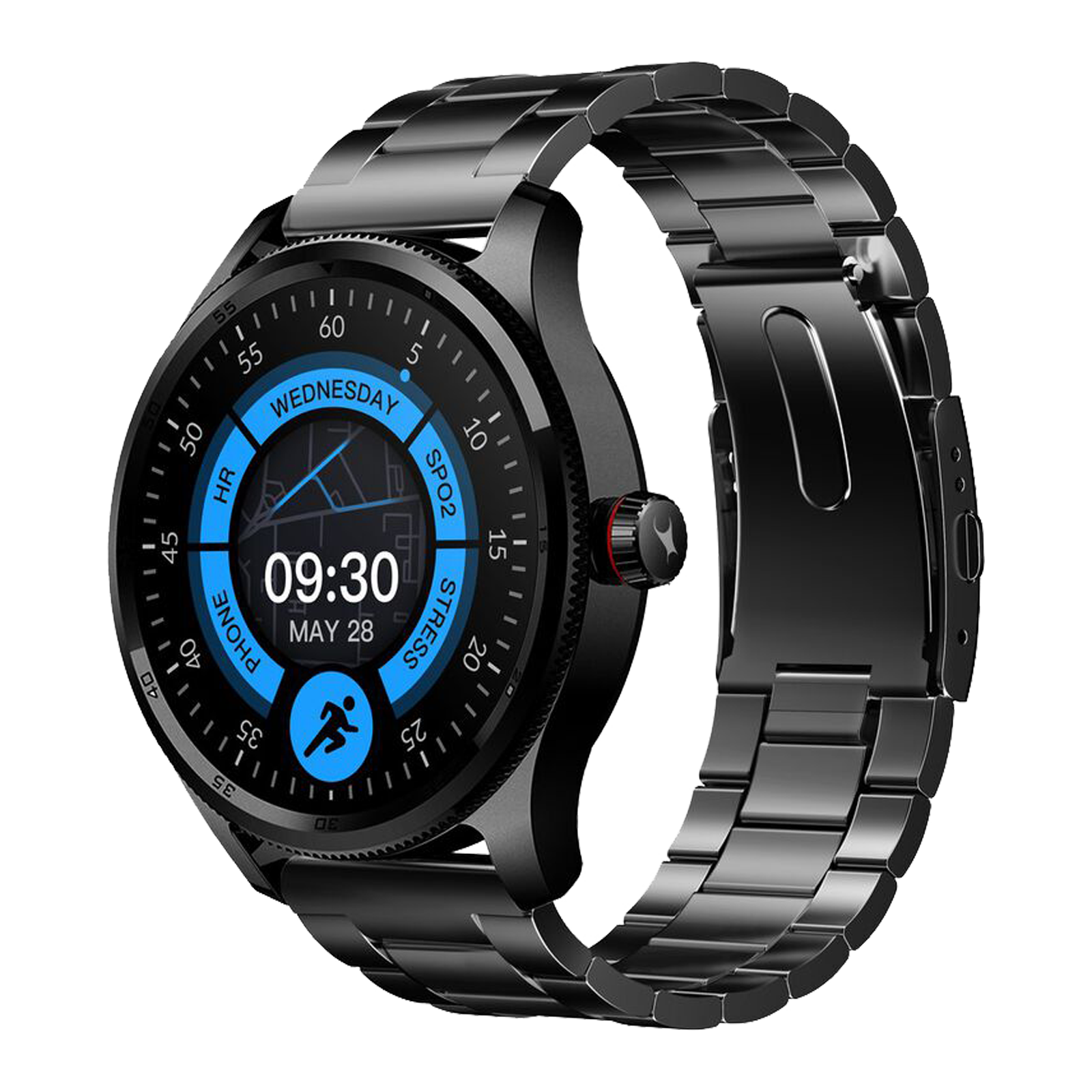 

fastrack Magnus FX1 Smartwatch with Bluetooth Calling (35mm UltraVU Display, IP68 Water Resistant, Black Strap)