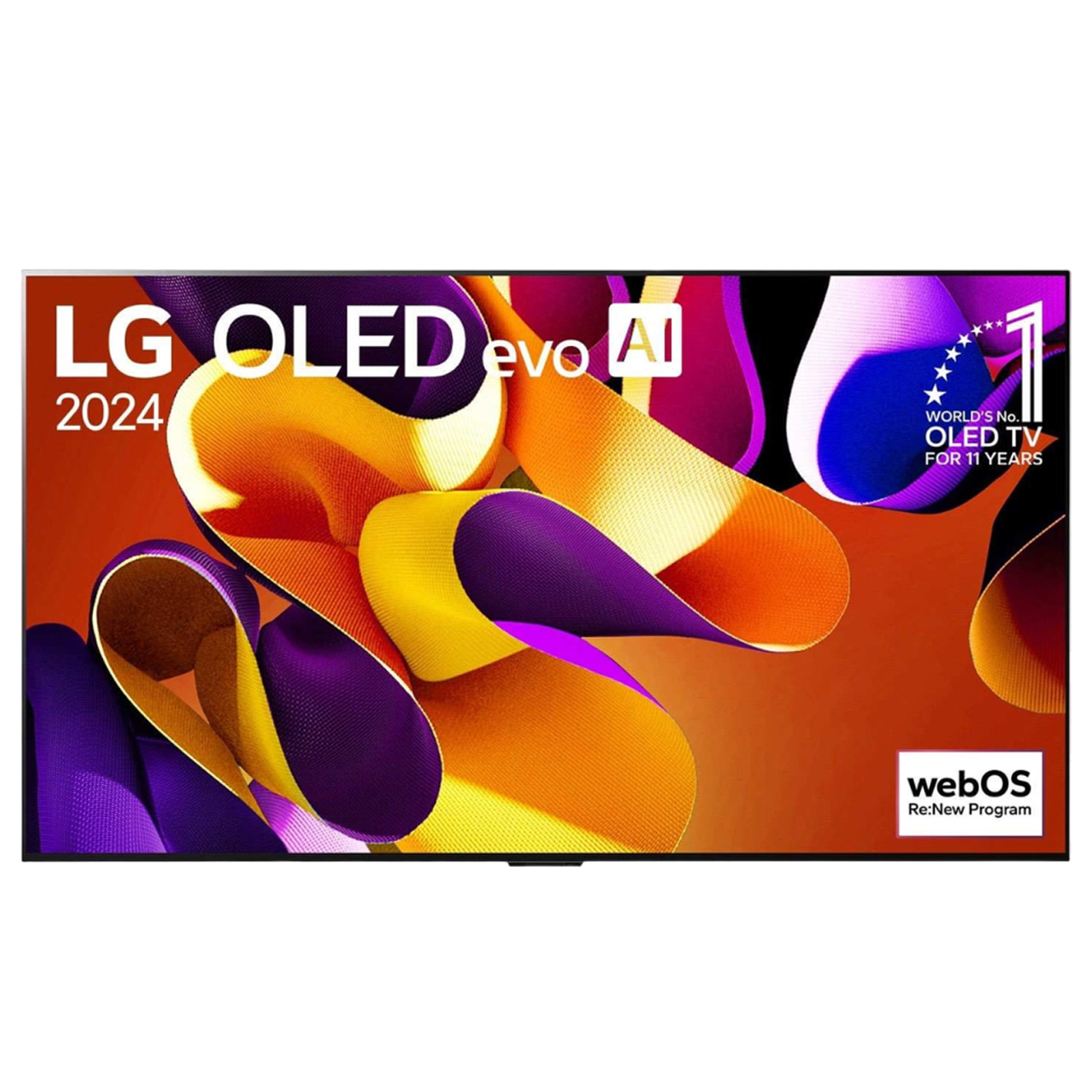 LG evo G4 195.58 cm (77 inch) OLED 4K Ultra HD WebOS 24 TV with Dolby Atmos (2024 model)