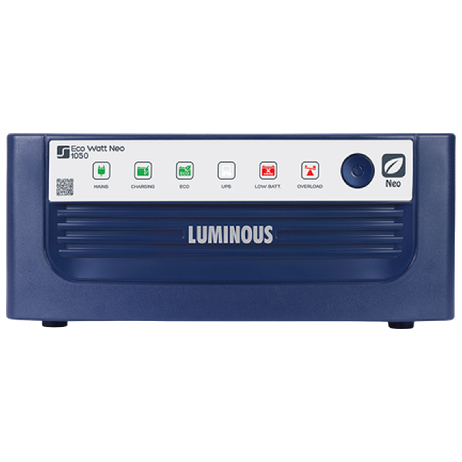 

LUMINOUS Eco Watt Neo 1050 17 Amps Inverter (Eco Mode, F04110515151, Blue)