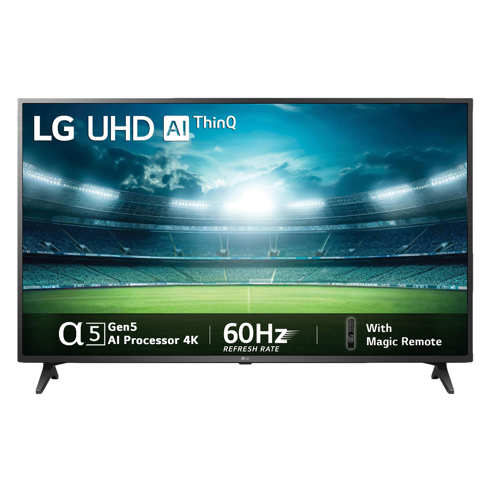 LG UQ7500 165 cm (65 inch) 4K Ultra HD LED WebOS TV with Gen5 AI Processor 4K