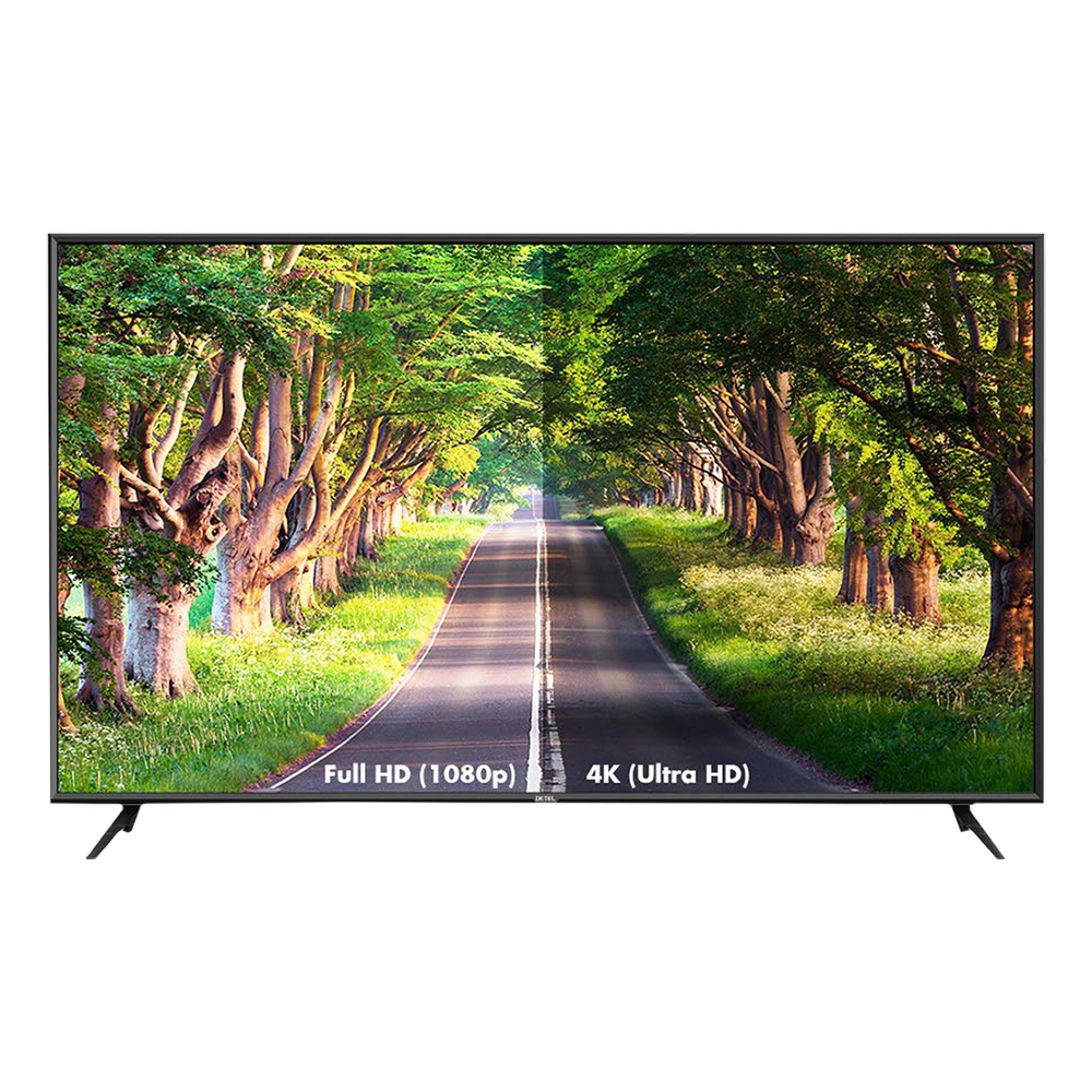 DETEL 140 cm (55 inch) 4K Ultra HD LED Android TV with Google Assistant (2018 model)