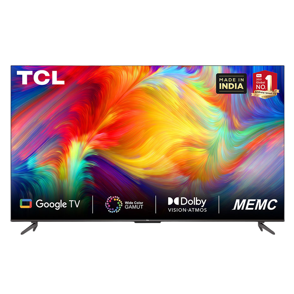 

TCL P735 127 cm (50 inch) 4K Ultra HD LED Android TV with Google Assistant (2022 model), Black