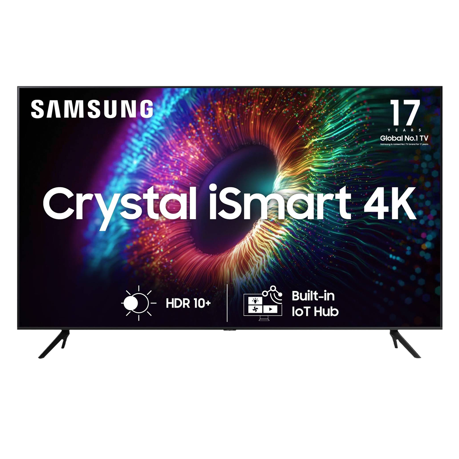 SAMSUNG Crystal 4K iSmart 163 cm (65 inch) 4K Ultra HD LED Tizen TV with Crystal Processor 4K