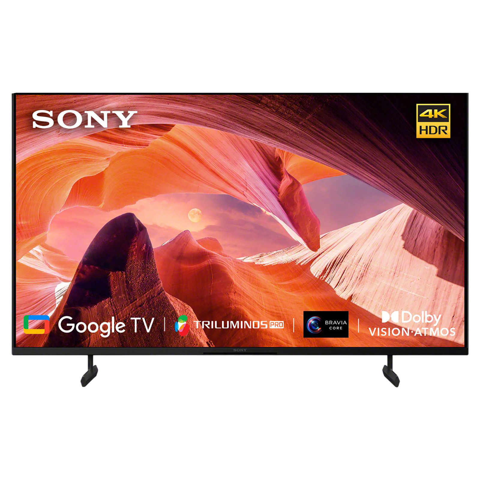 SONY X80L 108 cm (43 inch) 4K Ultra HD LED Google TV with X-Reality PRO (2023 model)