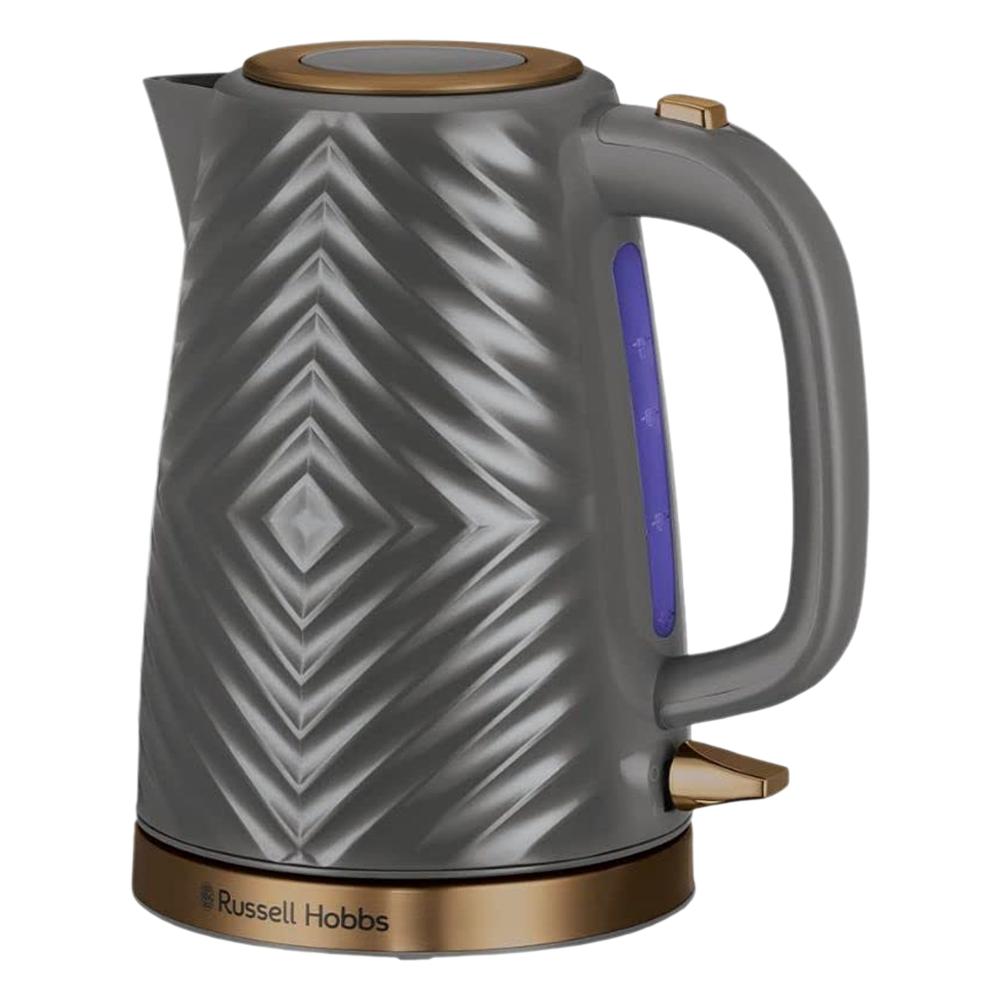 

Russell Hobbs Atentive 2400 Watt 1.7 Litre Electric Kettle with Perfect Pour Spout (Grey)