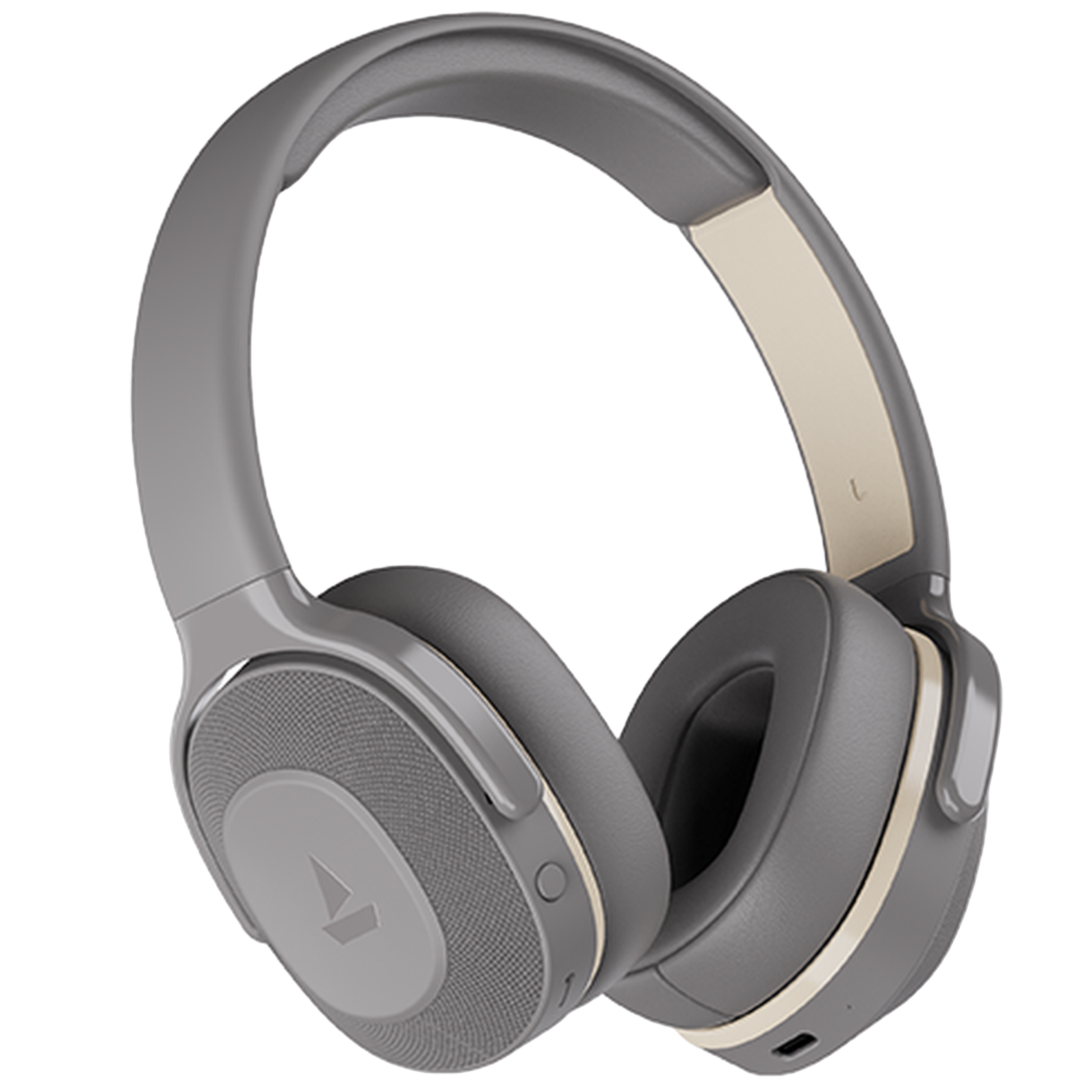 boAt Rockerz 425 Bluetooth Wireless Headphones With Mic (Active Noise Cancellation, Over Ear, Ash Grey)