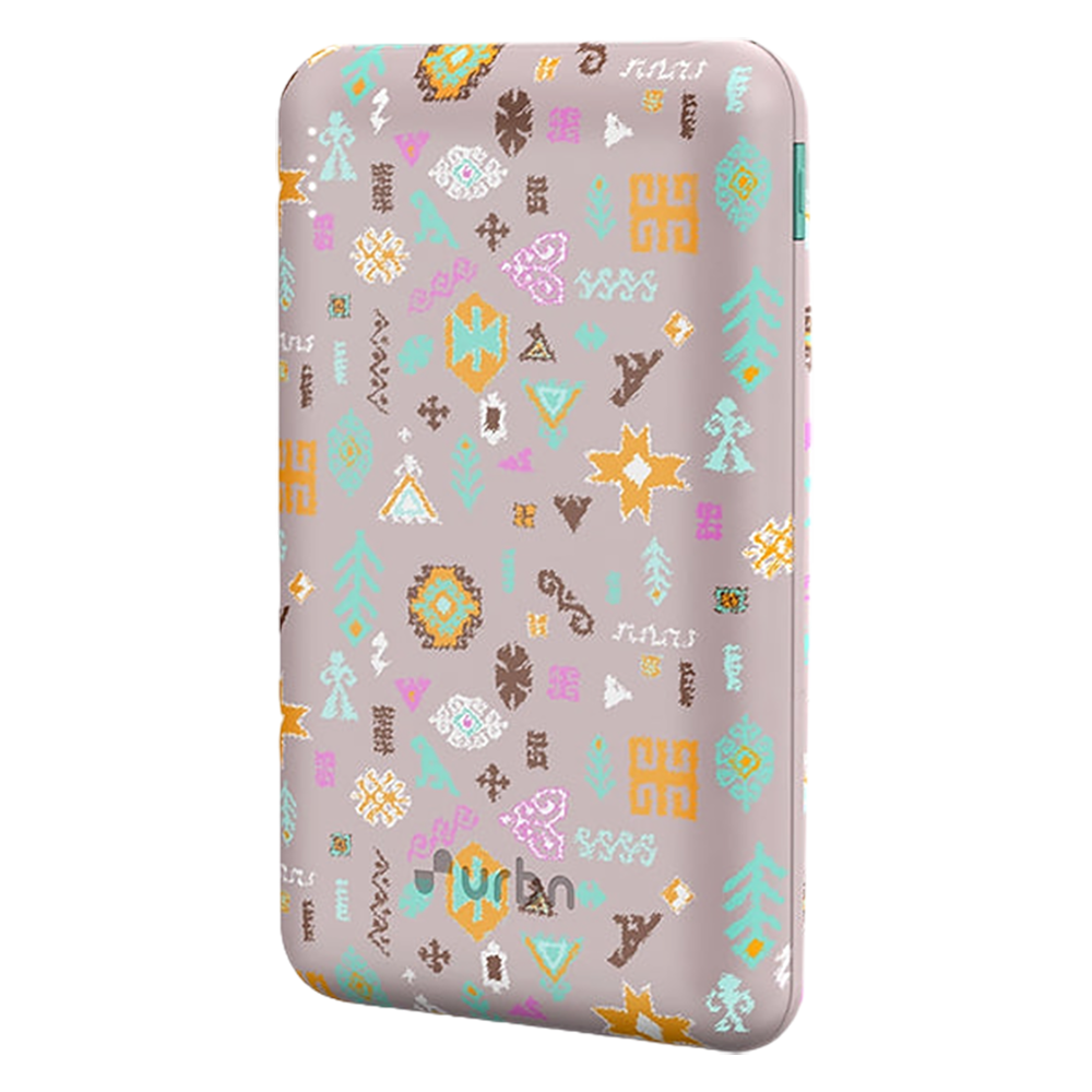 

urbn Nano Slim Payal Singhal Edition 10000 mAh 22.5W Fast Charging Power Bank (1 Type A and 2 Type C Ports, Power Delivery Compatible, PS Pink), #c6b9b9