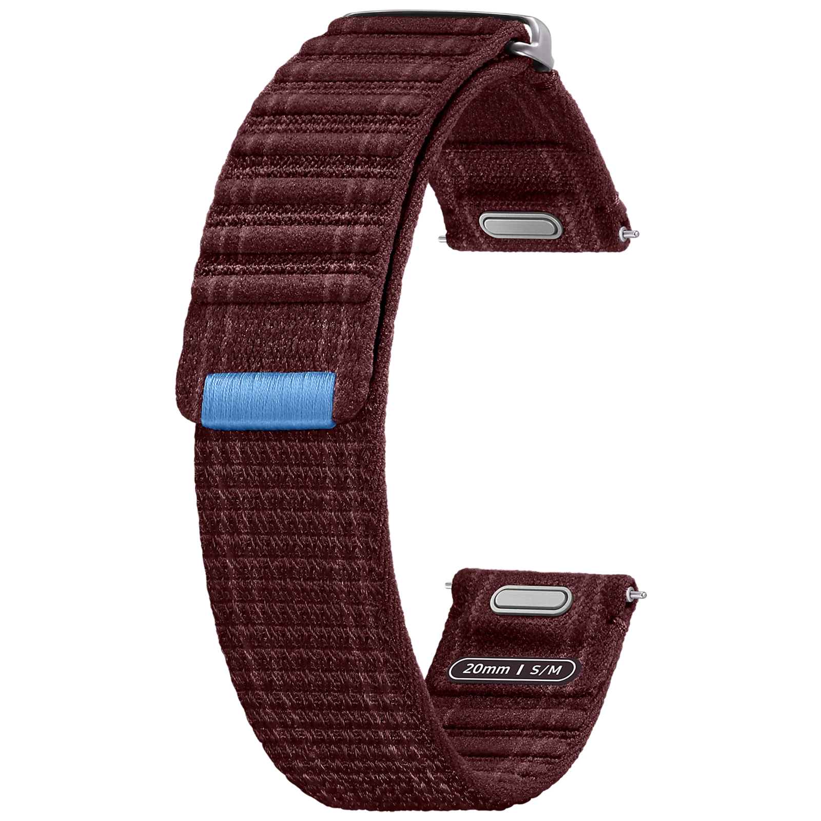 

SAMSUNG ET-SVL30SEEGIN Fabric Band for Galaxy Watch7 (S/M) (Effortless Style, Wine)