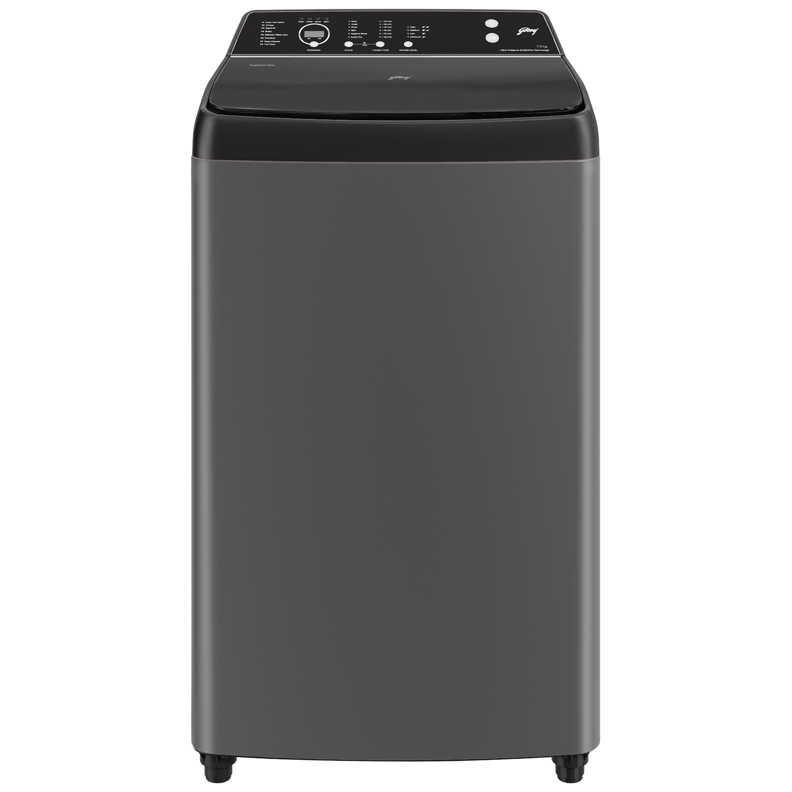 

Godrej 7 kg 5 Star Fully Automatic Top Load Washing Machine (Velvet, WTEON VLVT 70 5.0 FDTN2MTBK, Auto Resume, Metallic Black)