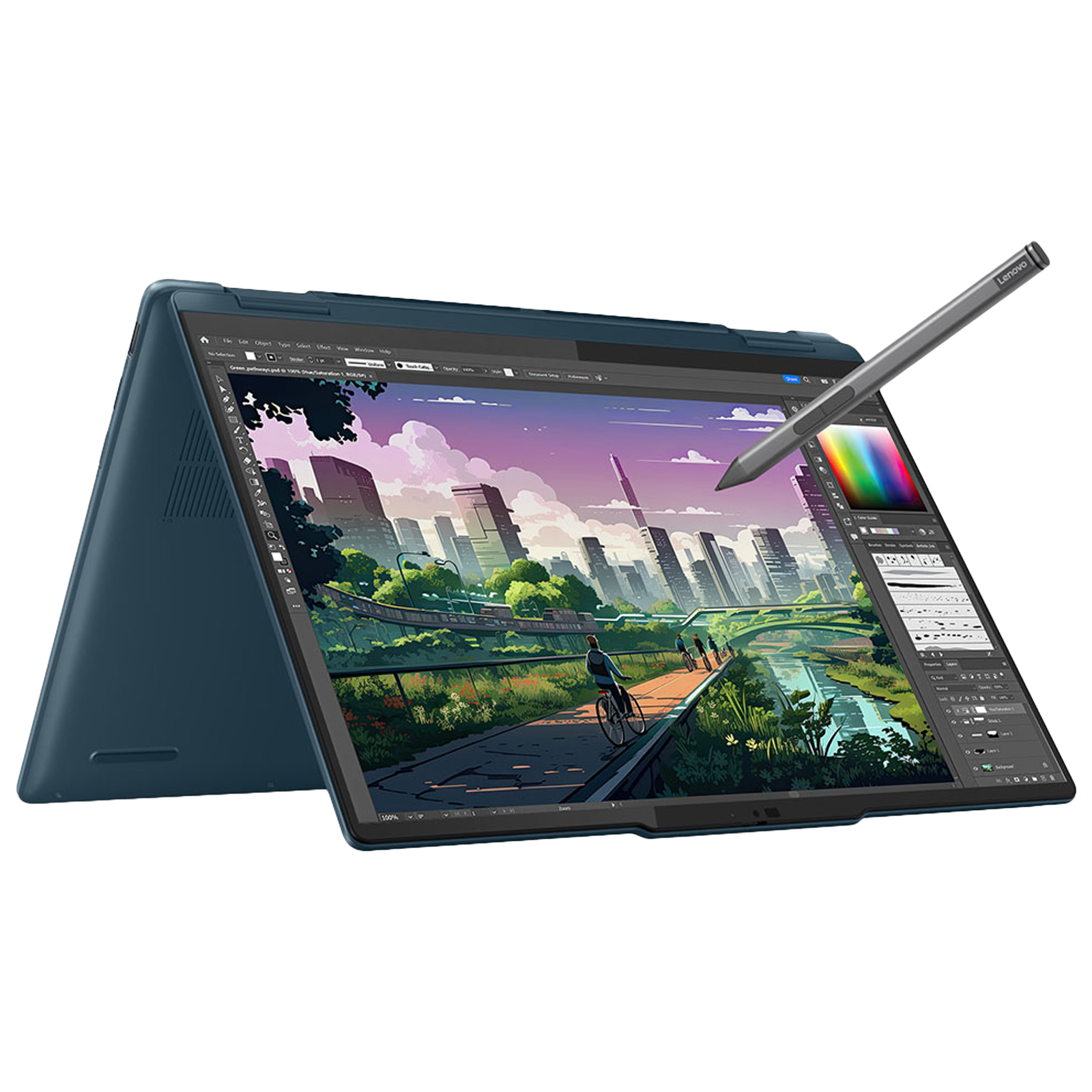 Lenovo Yoga 7 2-in-1 14IML9 Intel Core Ultra 5 Touchscreen 2-in-1 Laptop (16GB, 1TB SSD, Windows 11 Home, 14 inch WUXGA OLED Display, MS Office 2021, ...