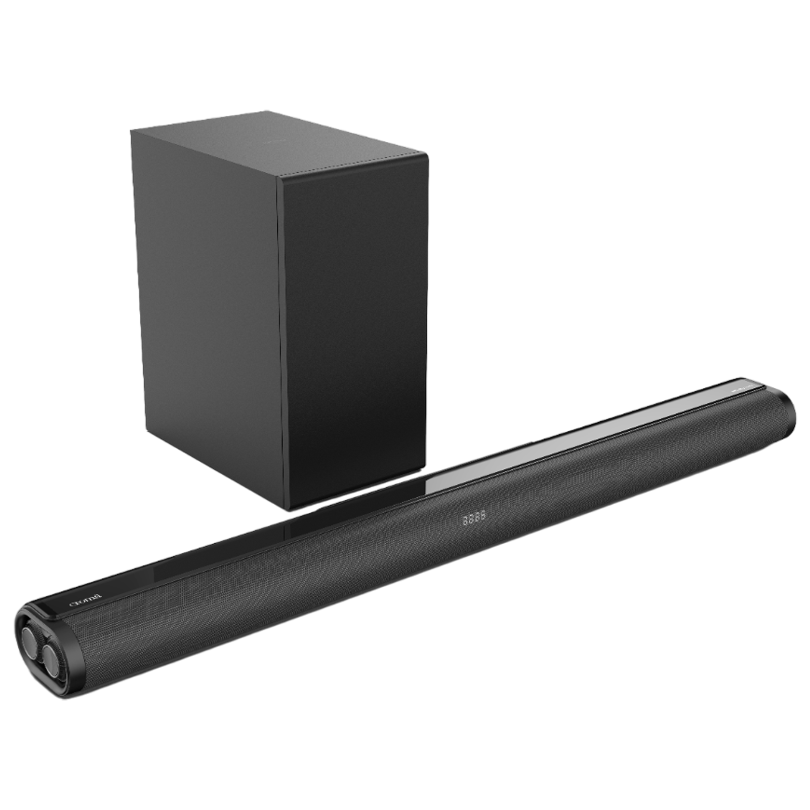 Croma 180W Bluetooth Soundbar with Remote (Dolby Audio, 2.1 Channel, Black)