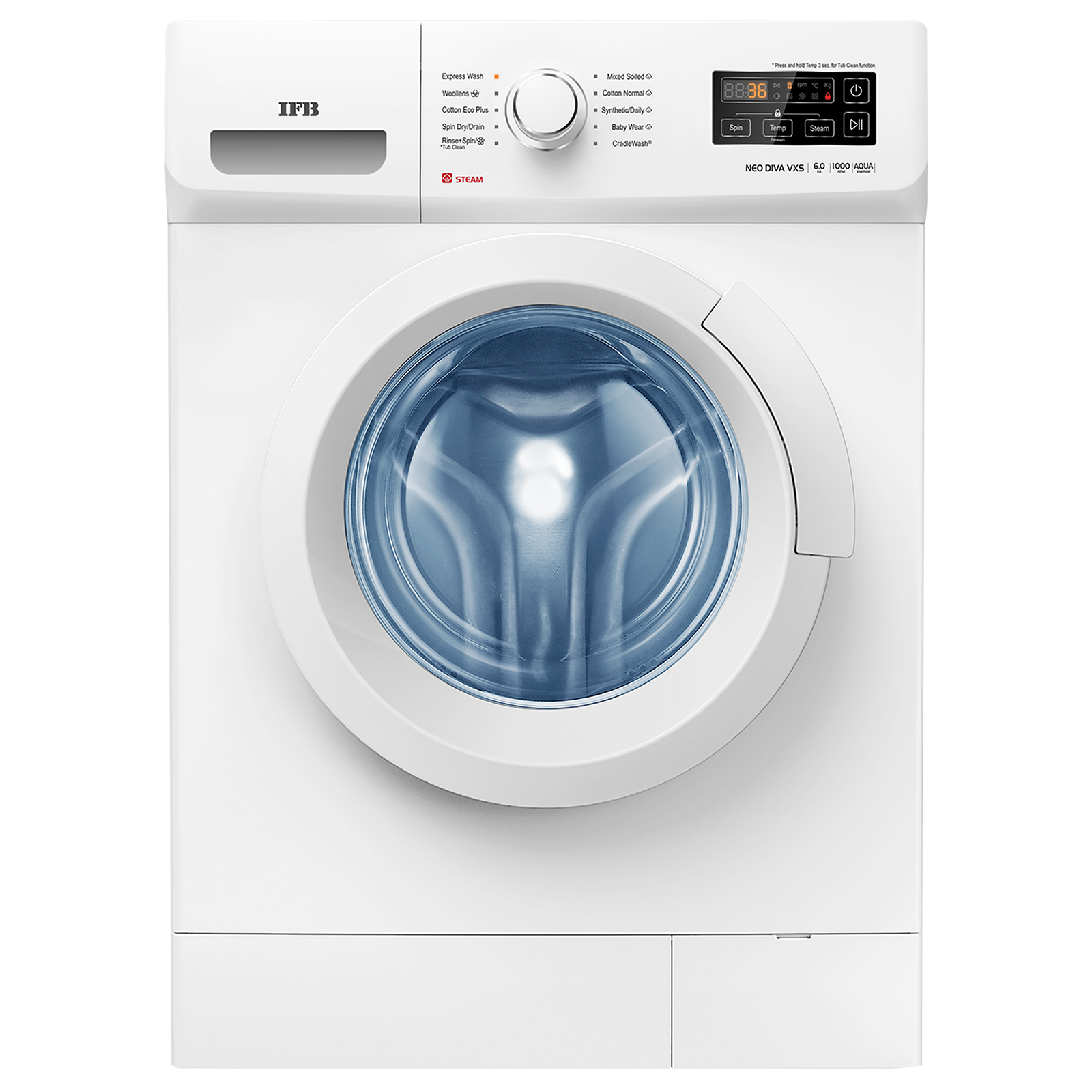 

IFB 6 kg 5 Star Fully Automatic Front Load Washing Machine (Neo Diva VXS 6010, Aqua Energie, White)