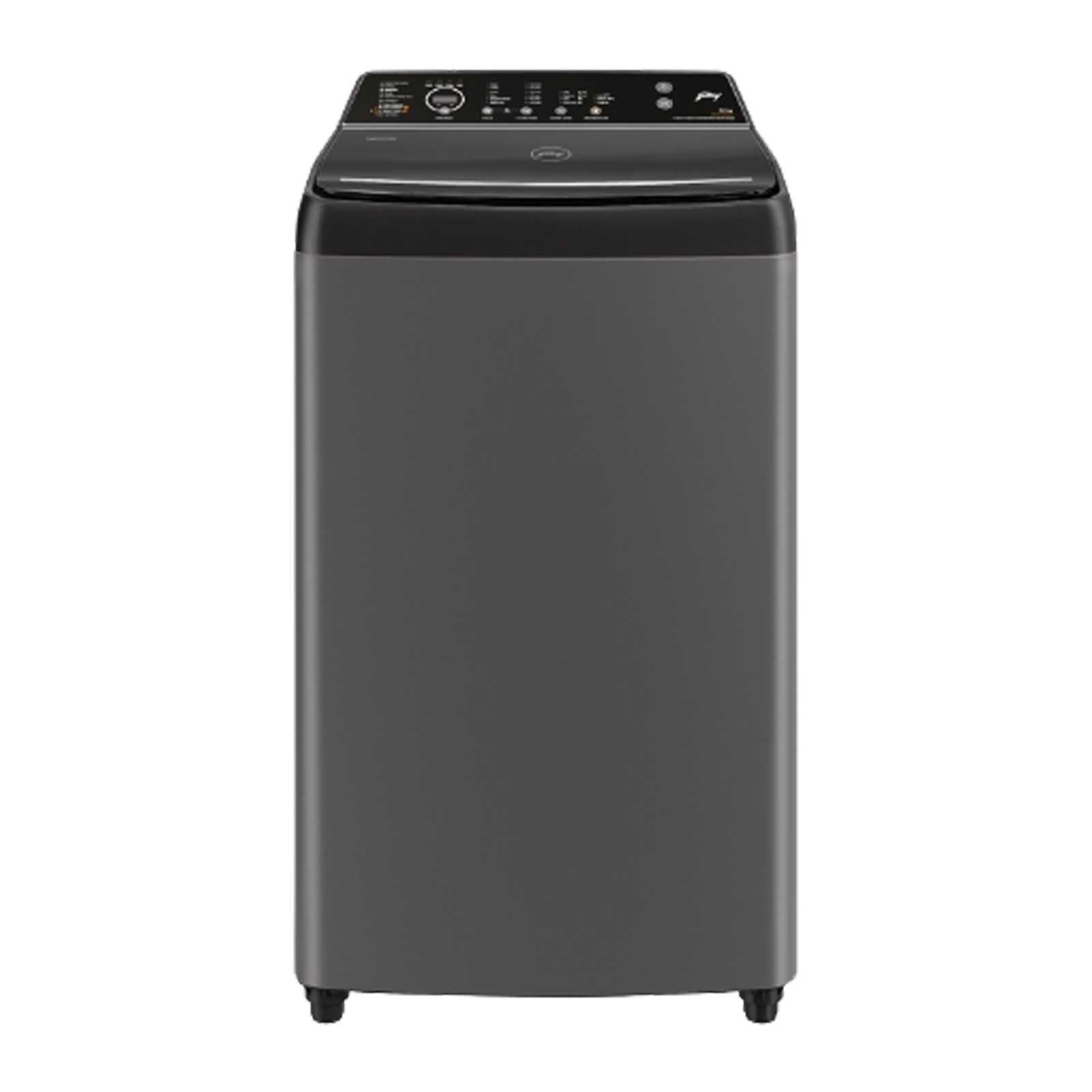 Godrej 8 kg 5 Star Fully Automatic Top Load Washing Machine (Velvet, WTEON VLVT 80 5.0 FDTS MTBK, Built In Heater, Metallic Black)