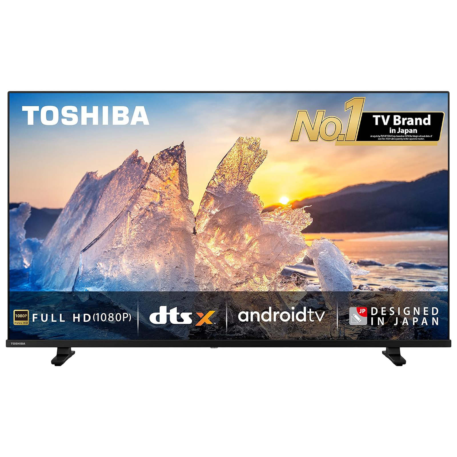 TOSHIBA V35MP 108 cm (43 inch) Full HD LED Smart Android TV with Dolby Audio (2024 model)