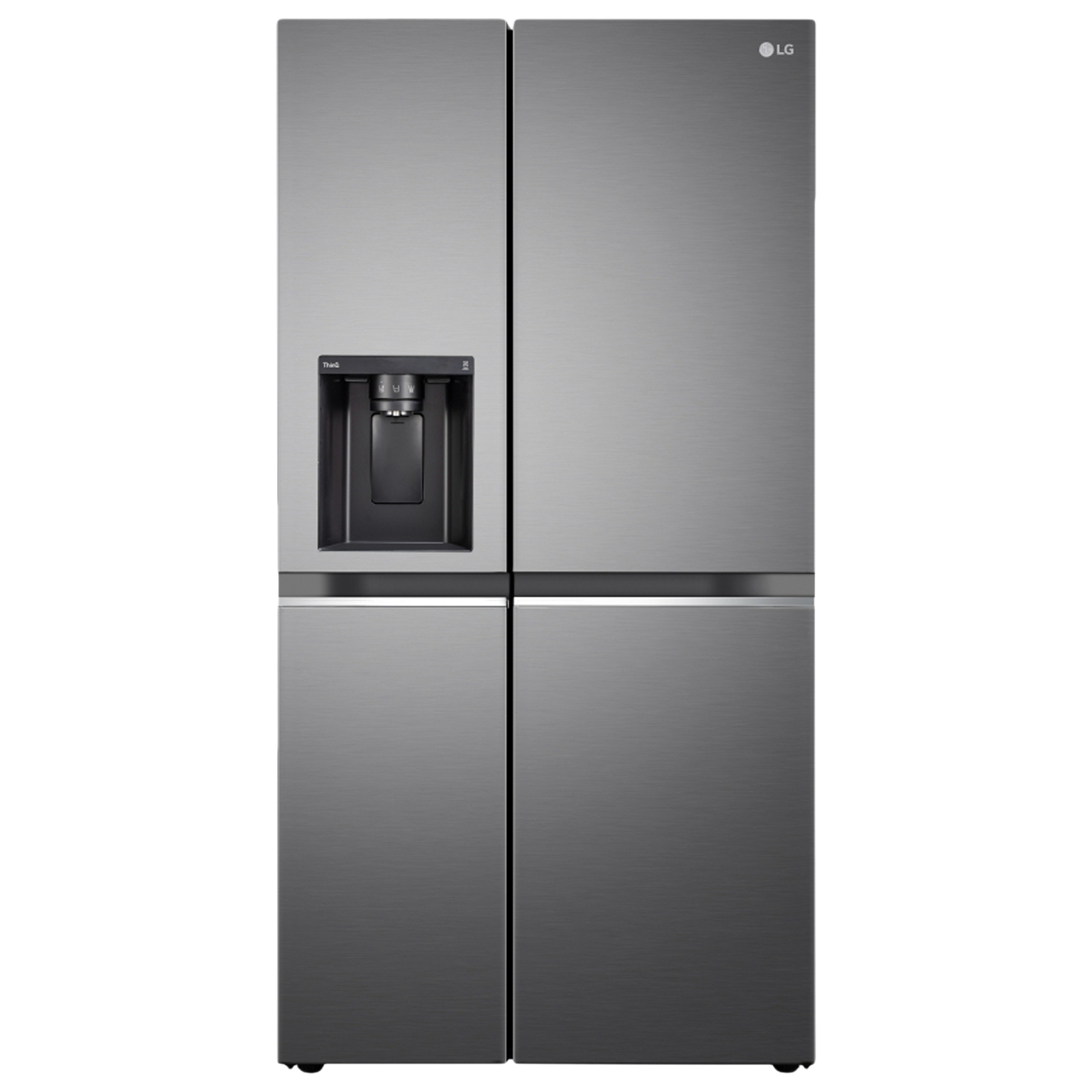 

LG 630 Litres 3 Star Frost Free Side by Side Refrigerator with Multi Air Flow (GL-L257CPZ3.DPZZEBN, Shiny Steel)