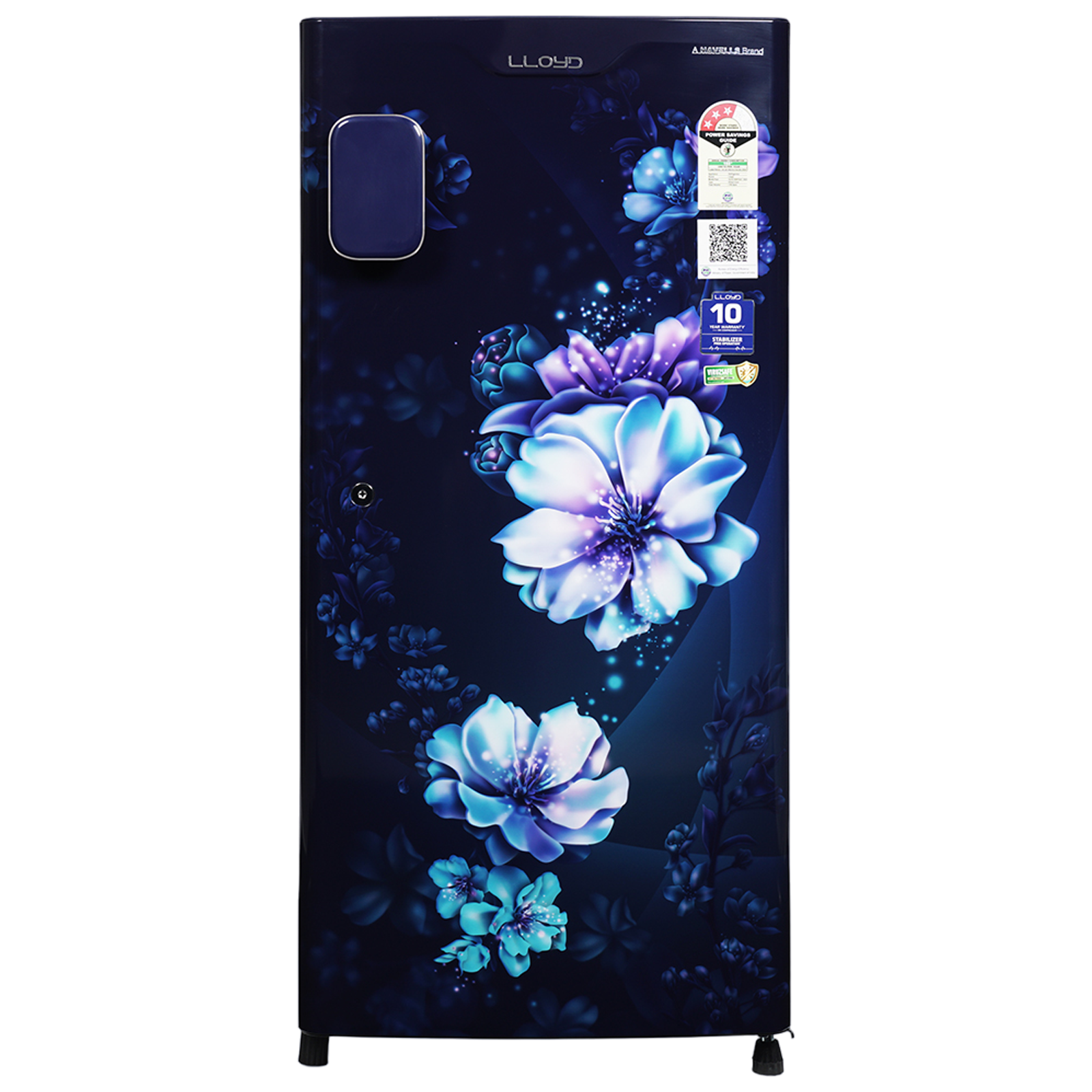 

LLOYD 188 Litres 3 Star Direct Cool Single Door Refrigerator with Bactsheild Technology (GLDC203SCBT4JC, Cherry Blossom Blue)