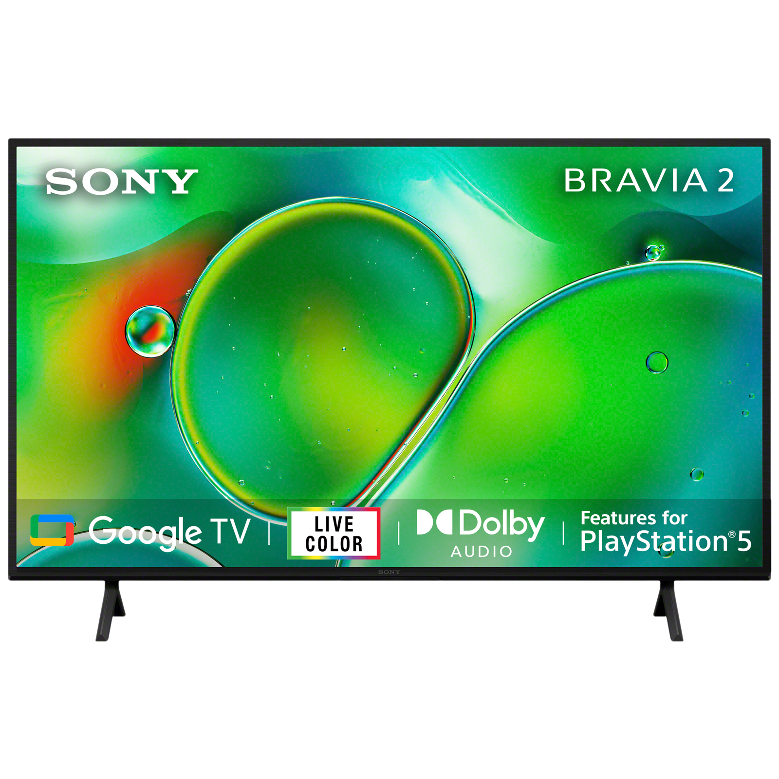 

SONY Bravia 2 139.7 cm (55 inch) 4K Ultra HD Google TV with Live Colour Technology (2024 model), Black