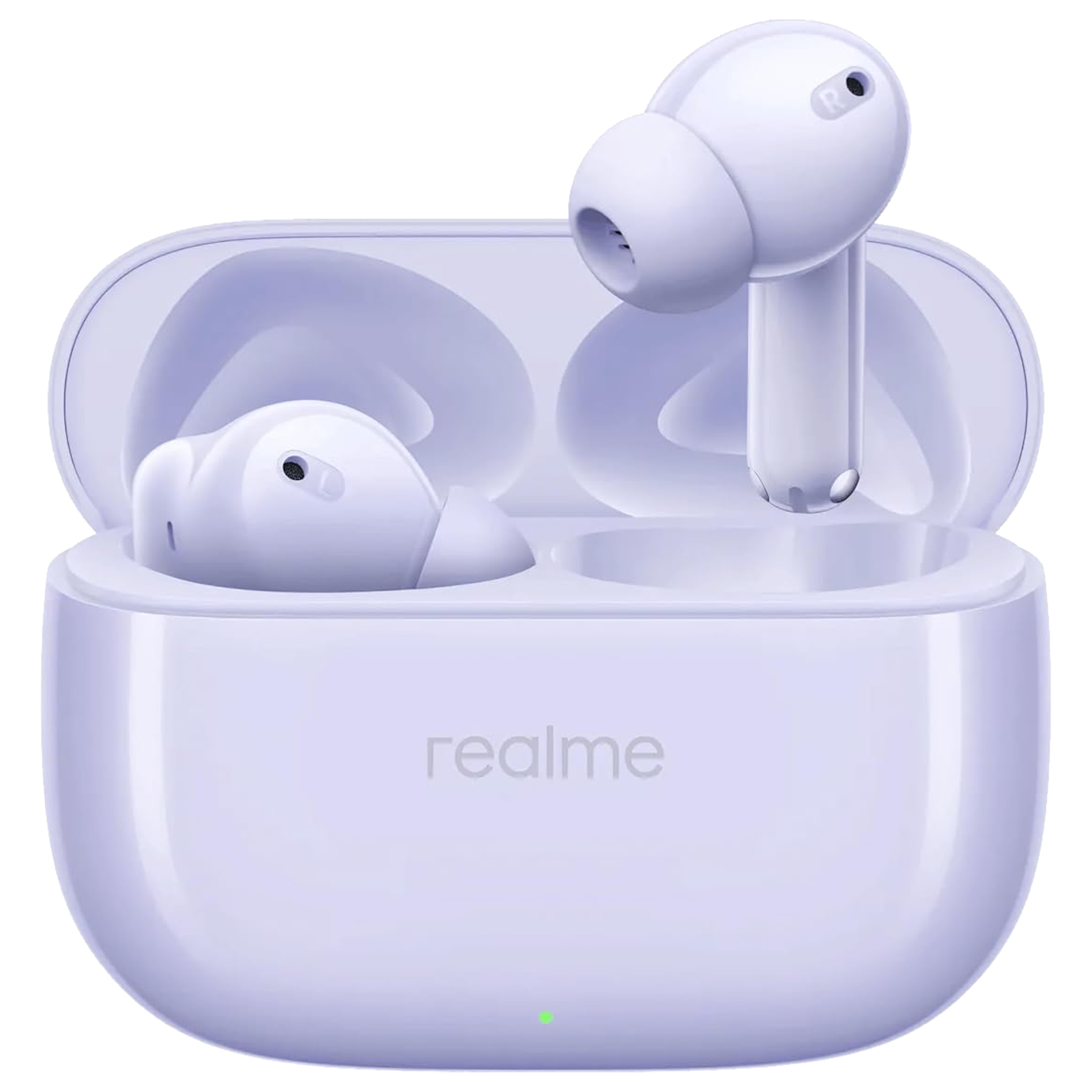 

realme T310 TWS Earbuds with Hybrid Noise Cancellation (IP55 Water & Dust Resistance, 40 Hours Playback, Monet Purple)