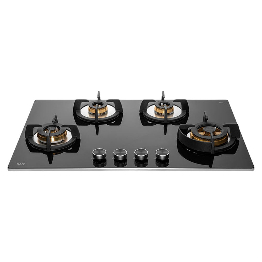 

KAFF BLH 804 Tempered Glass Top 4 Burner Automatic Electric Hob (Flame Failure Device, Black)