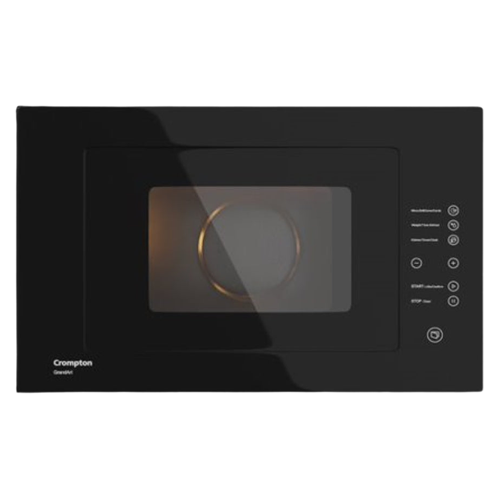 

Crompton GrandArt 25L Built-in Convection Microwave Oven with 8 Autocook Menus (Midnight Black)