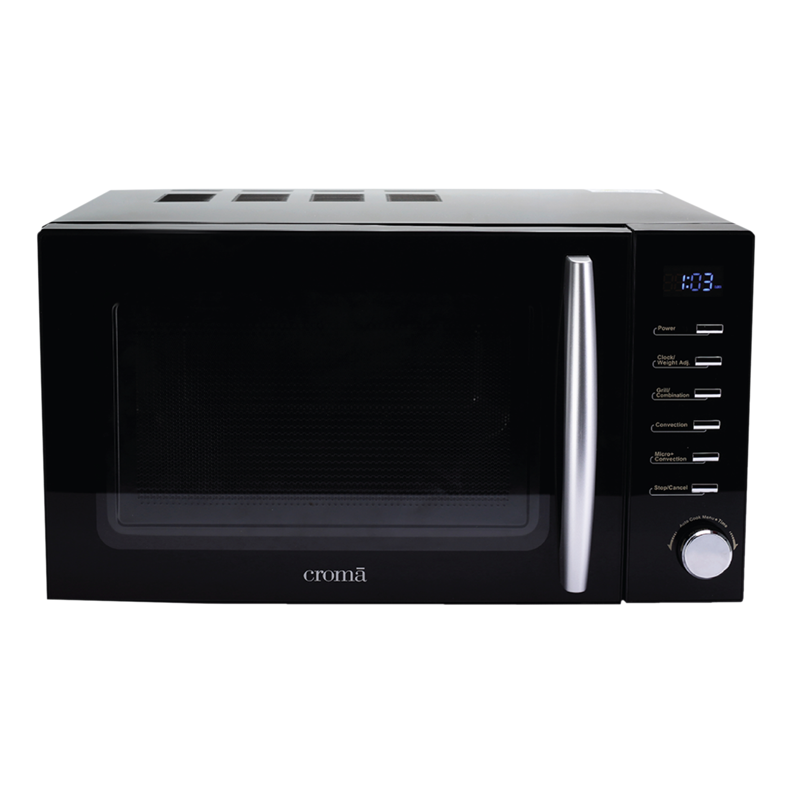 

Croma 20L Convection Microwave Oven with LED Display (Black)