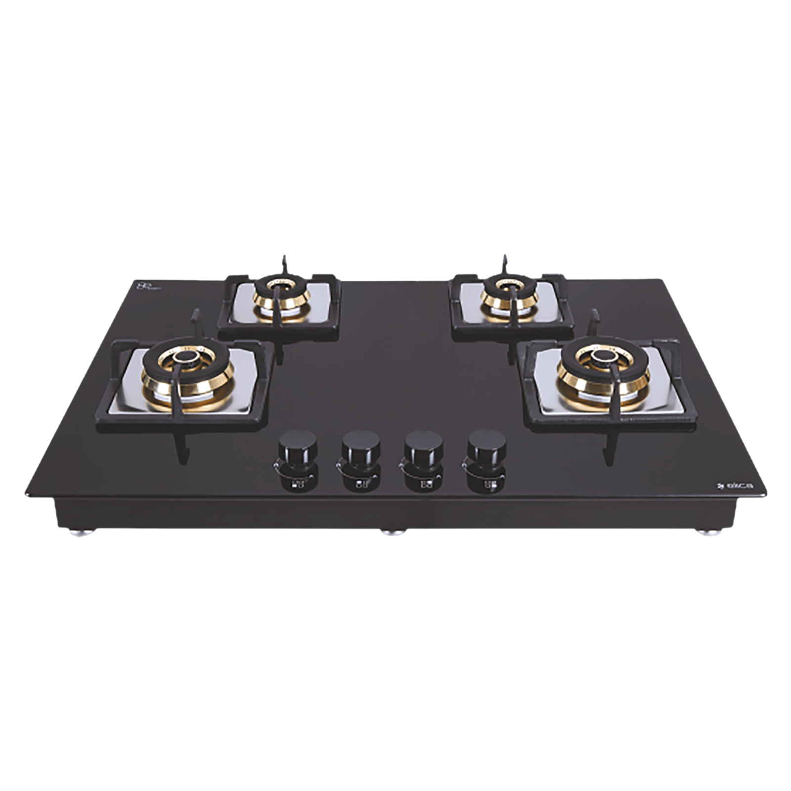 

Elica FLEXI FB HCT 475 DX Toughened Glass Top 4 Burner Automatic Electric Hob (Cast Iron Grid, Black)