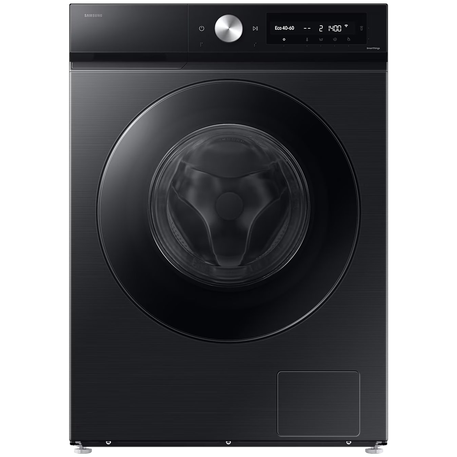 SAMSUNG 12 kg 5 Star Wi-Fi Inverter Fully Automatic Front Load Washing Machine (WW12DB7B24GBTL, AI Control, Black)