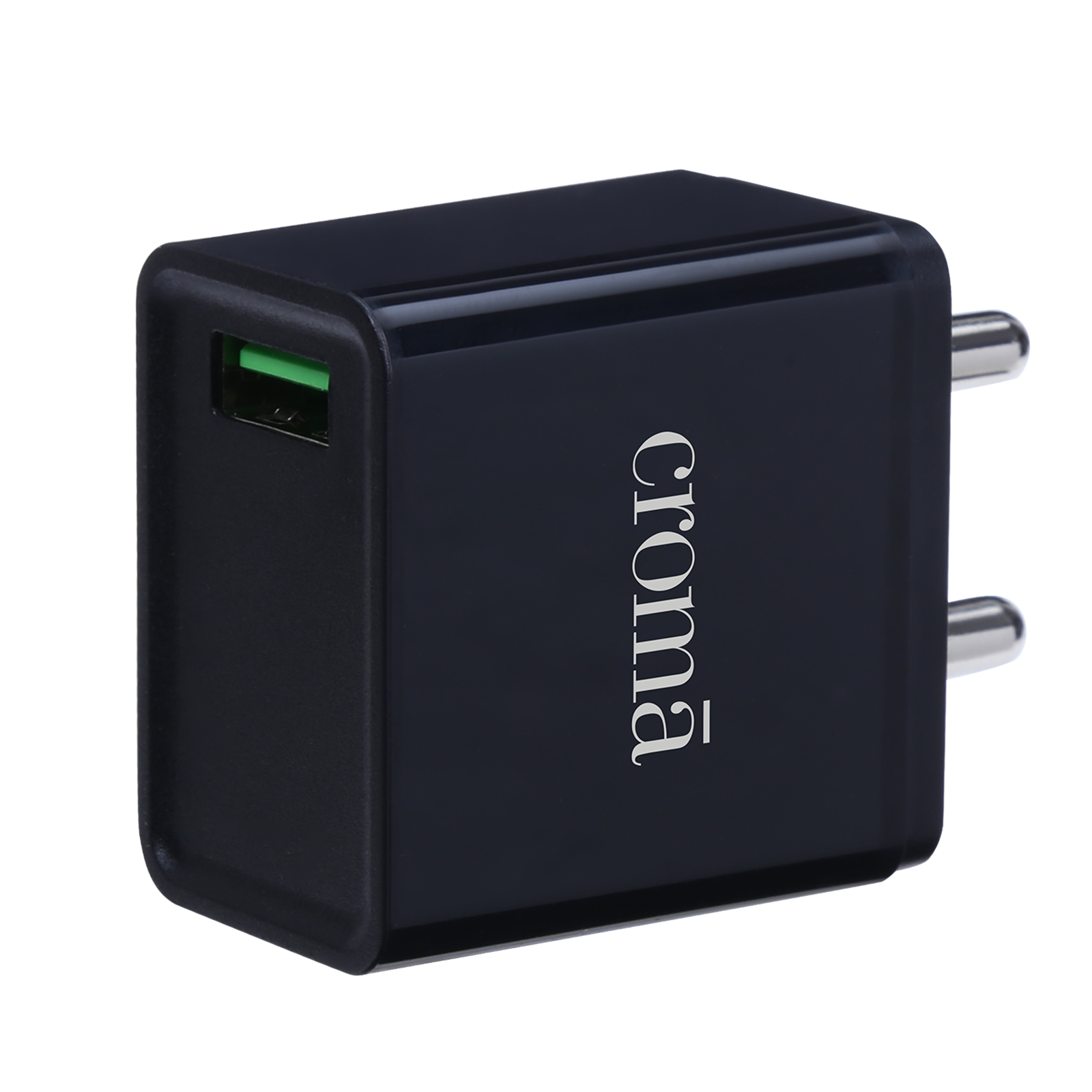 

Croma 18W Type A Fast Charger (Adapter Only, Smart IC Technology, Black)