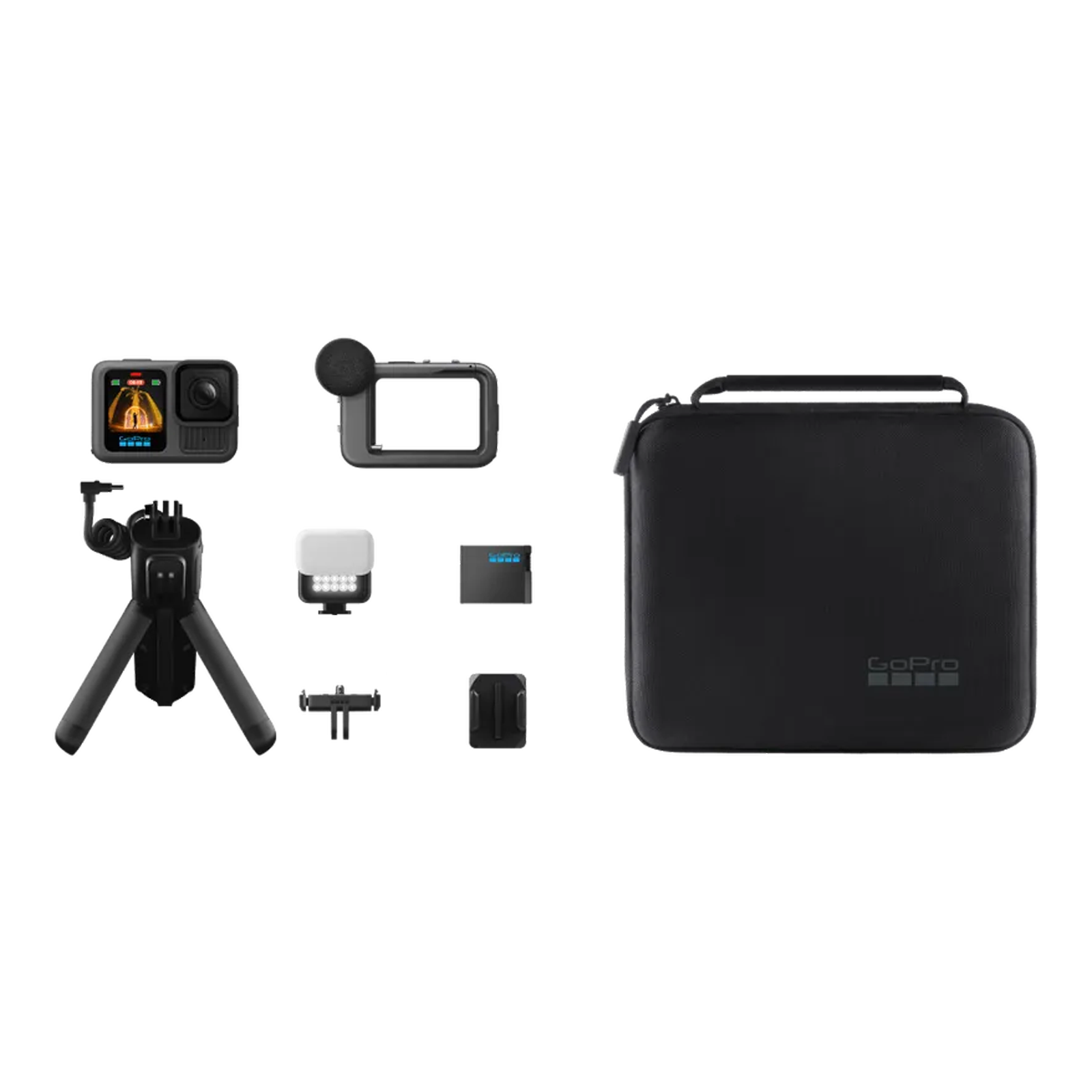 GoPro Hero 13 Creator Edition 5.3K and 27.6MP 240 FPS Waterproof Action Camera with CMOS Sensor (Black)