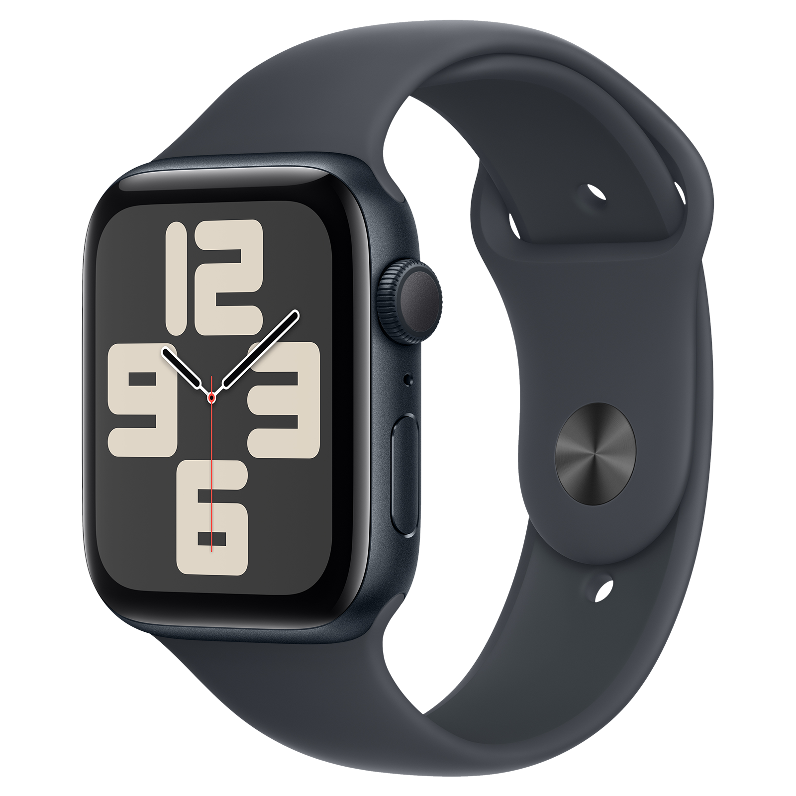 

Apple Watch SE GPS with Midnight Sport Band - S/M (44mm Retina LTPO OLED Display, Midnight Aluminium Case)