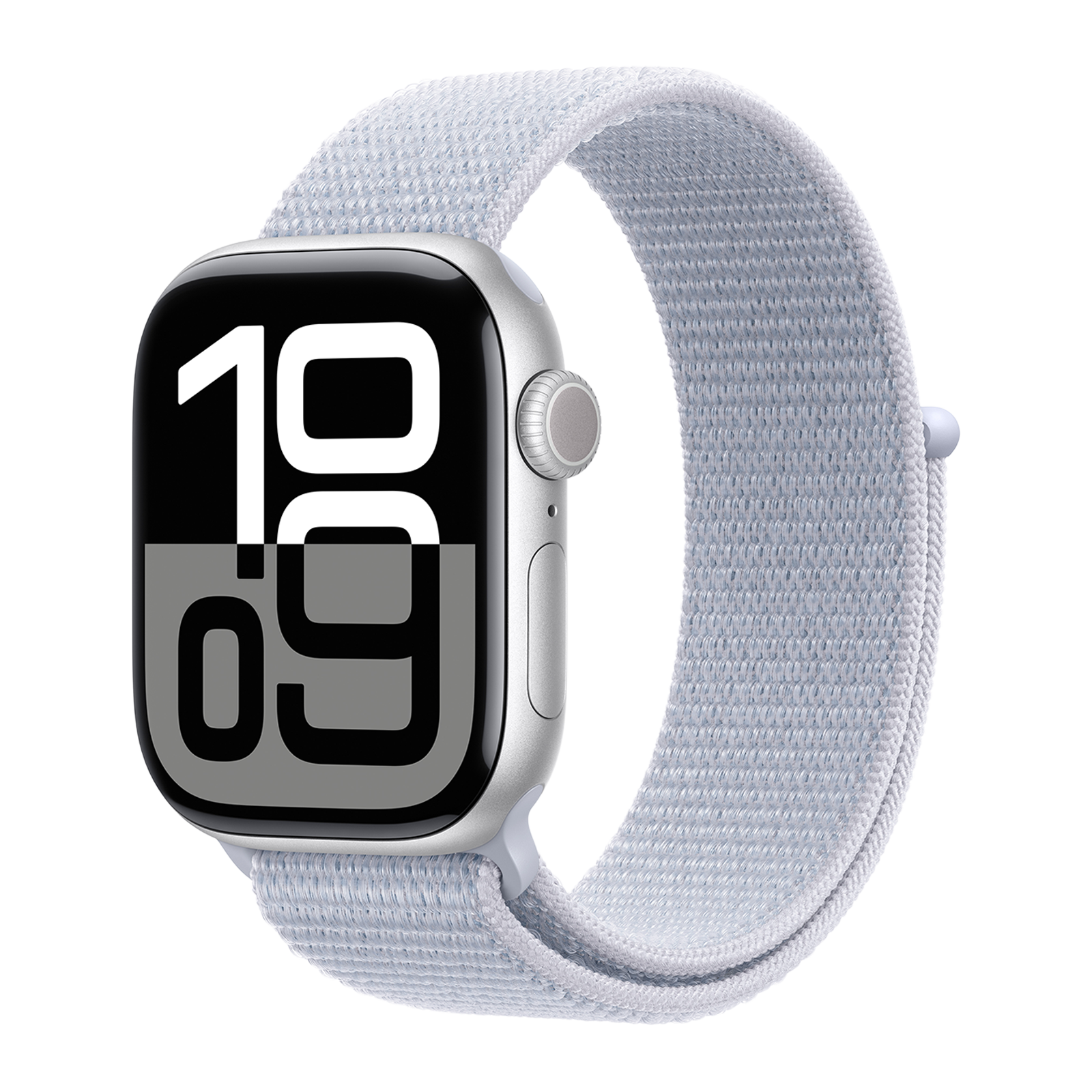 

Apple Watch Series 10 GPS with Sport Loop (42mm Retina LTPO3 OLED Display, Silver Aluminium Case)