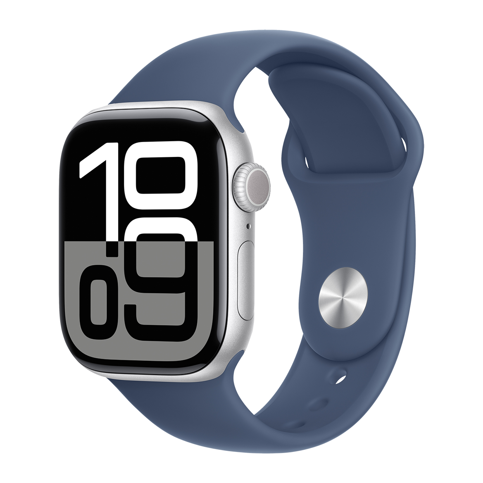 

Apple Watch Series 10 GPS+Cellular with Sport Band - S/M (42mm Retina LTPO3 OLED Display, Silver Aluminium Case)