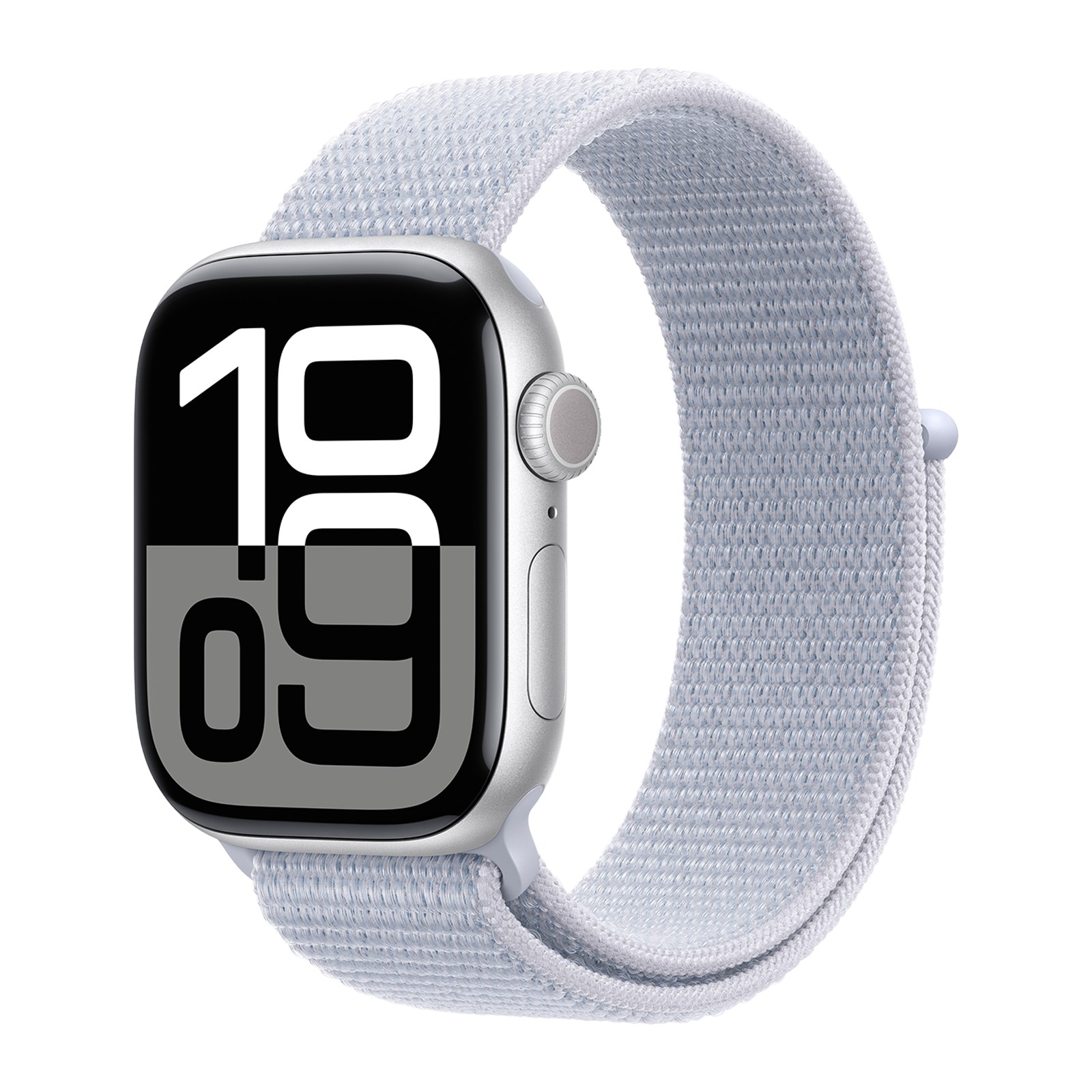 

Apple Watch Series 10 GPS+Cellular with Sport Loop (42mm Retina LTPO3 OLED Display, Silver Aluminium Case), Silveraluminium#a09d9f