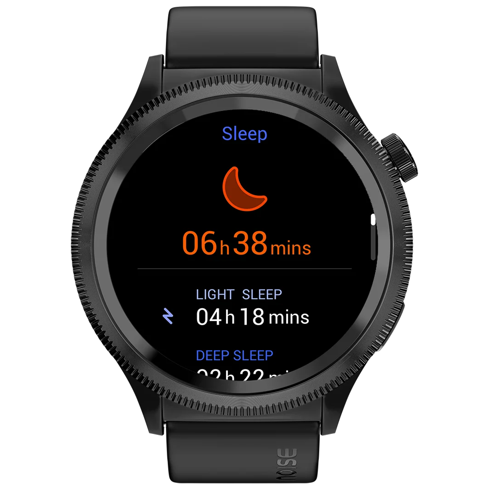 noise NoiseFit Halo 2 Smartwatch with Bluetooth Calling (36.32mm AMOLED Display, IP67 Water Resistant, Jet Black Strap)