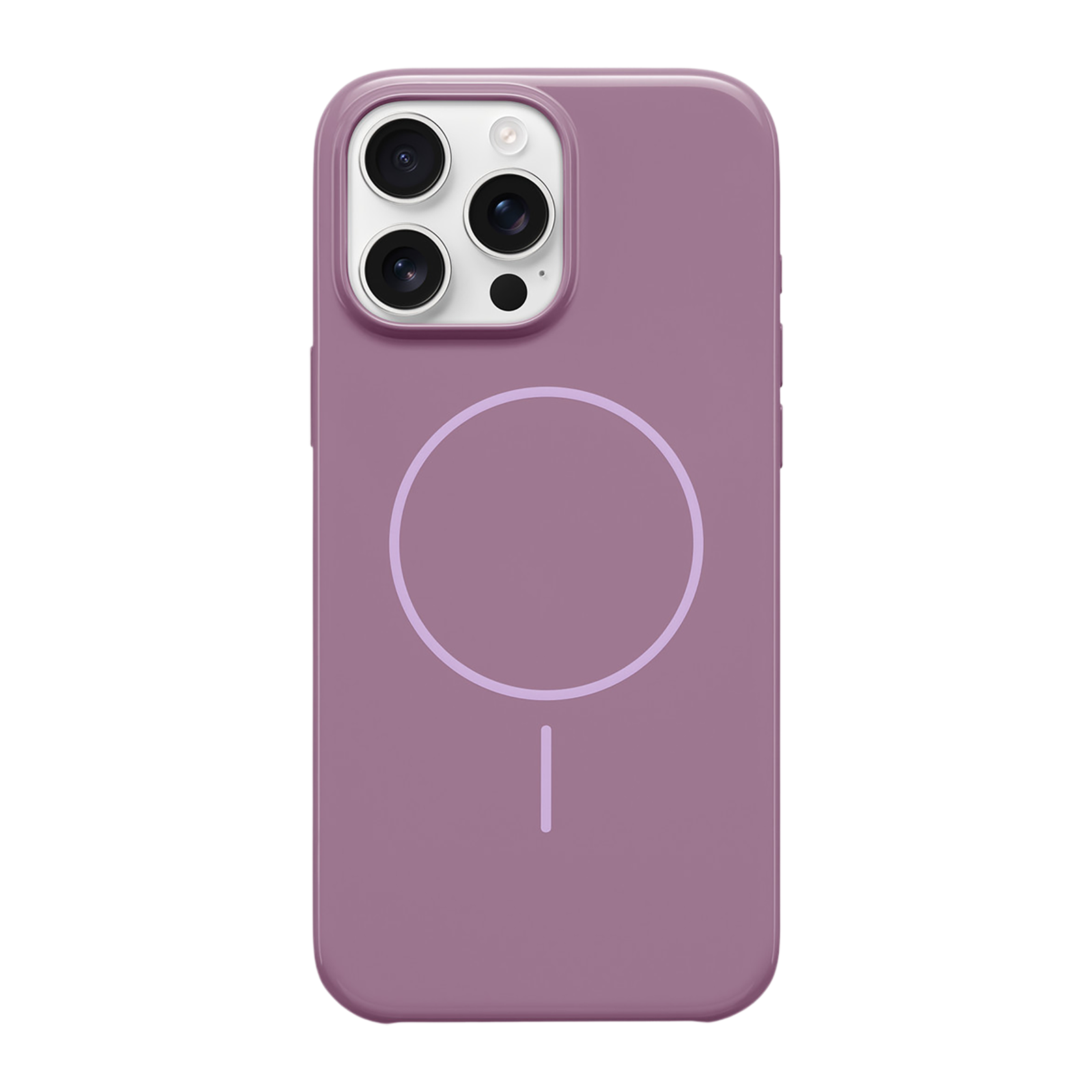 

Apple Beats Hard & Soft TPU & Polycarbonate Back Cover for Apple iPhone 16 Pro Max (MagSafe Compatible, Sunset Purple)