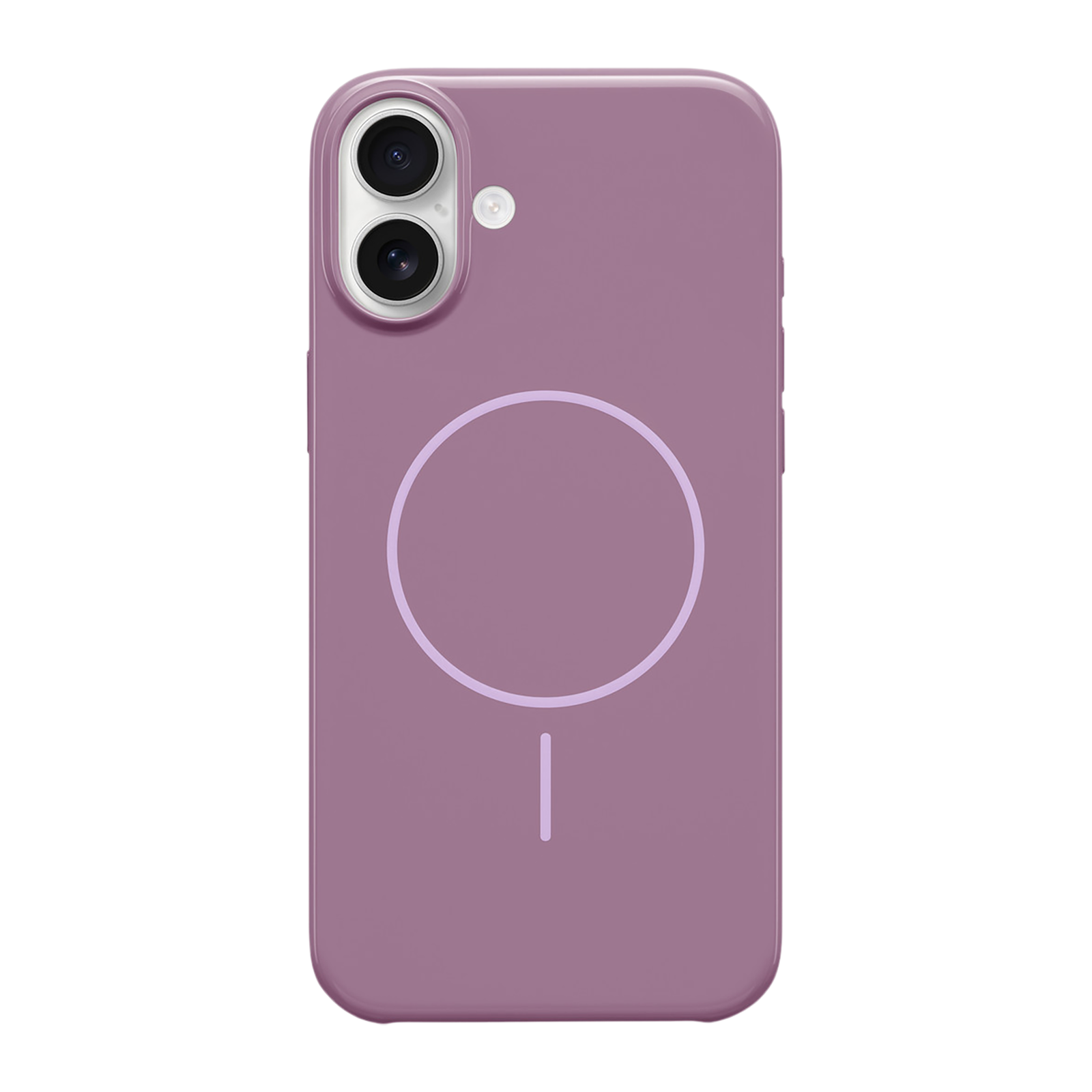 

Apple Beats Hard & Soft TPU & Polycarbonate Back Cover for Apple iPhone 16 Plus (MagSafe Compatible, Sunset Purple)