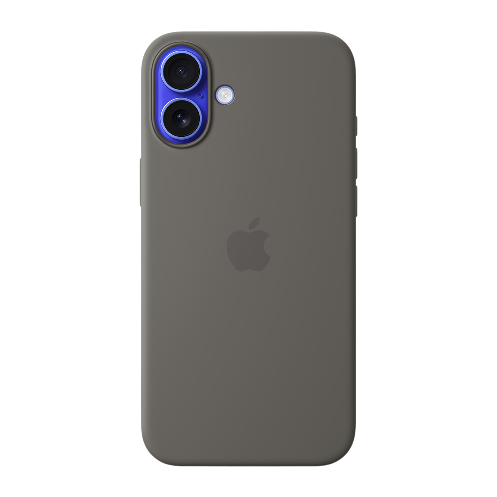 

Apple Soft Silicone Back Cover Apple iPhone 16 Plus (MagSafe Charging Support, Stone Gray)
