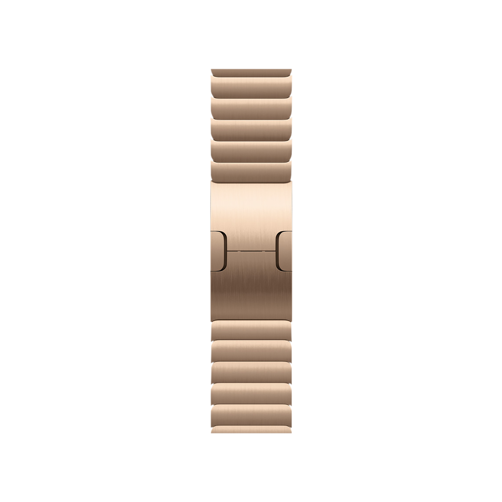 

Apple Link Stainless Steel Bracelet for Apple (38mm / 40mm / 41mm / 42mm) (Simple Release Button, Gold)